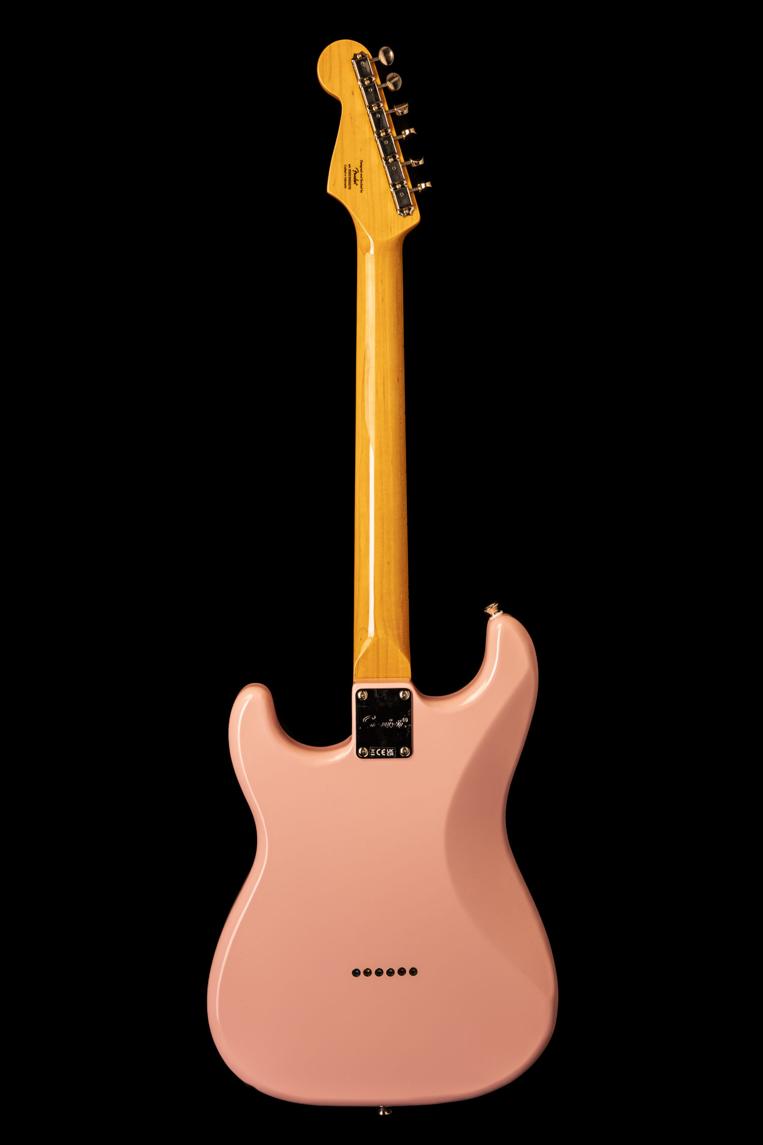 Squier Stratocaster Hard Tail Classic Vibe 50's Shell Pink – Bild 3