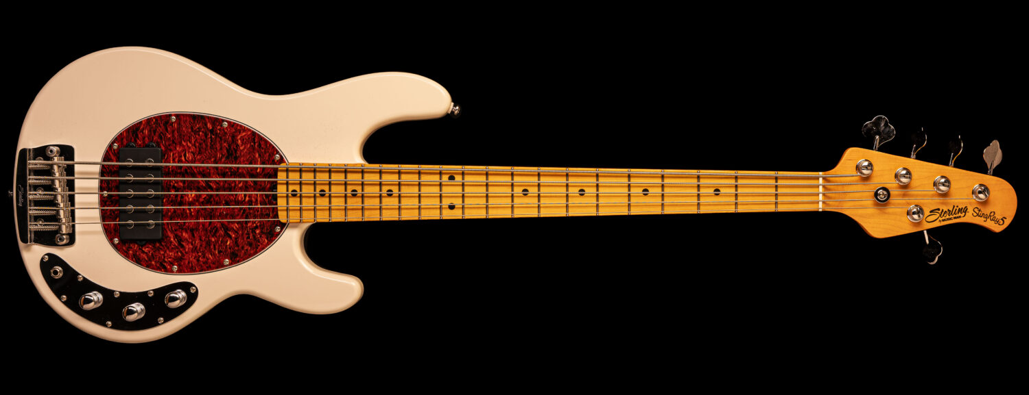 Sterling by Music Man StingRay RAY25CA Olympic White