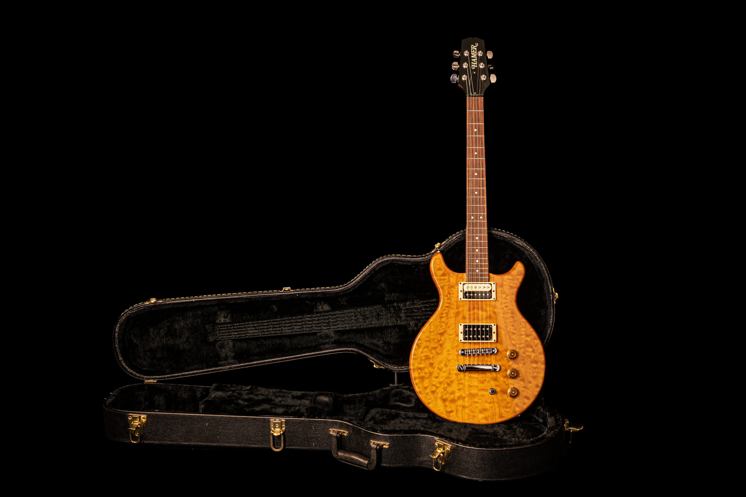 Hamer Special Quilted Maple Top Amber 1994 – Bild 7