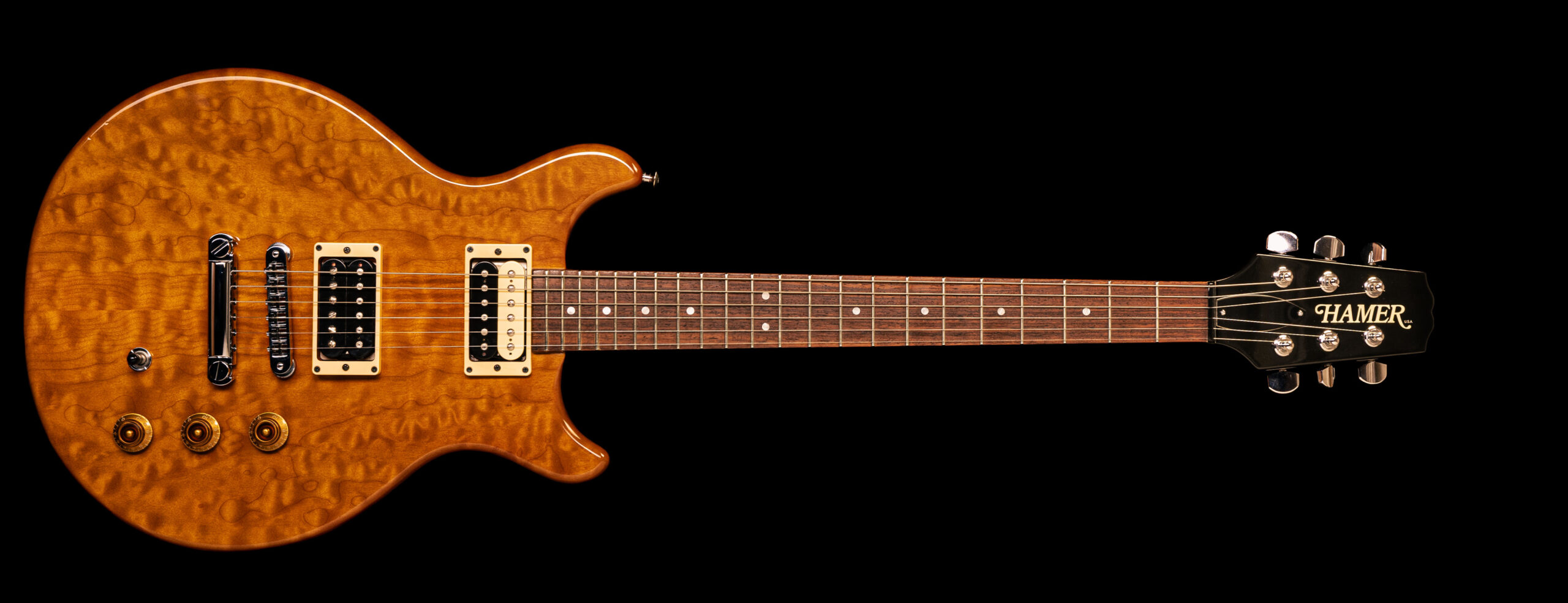 Hamer Special Quilted Maple Top Amber 1994