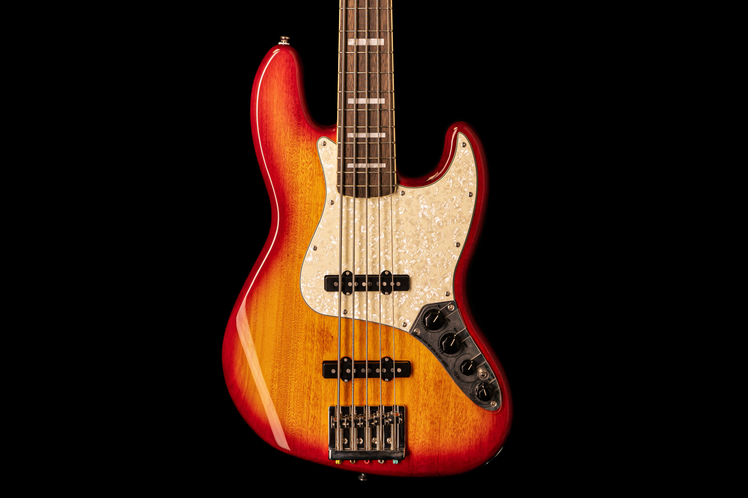 Squier Active Jazz Bass V Classic Vibe 70's Sienna Sunburst - Image 2