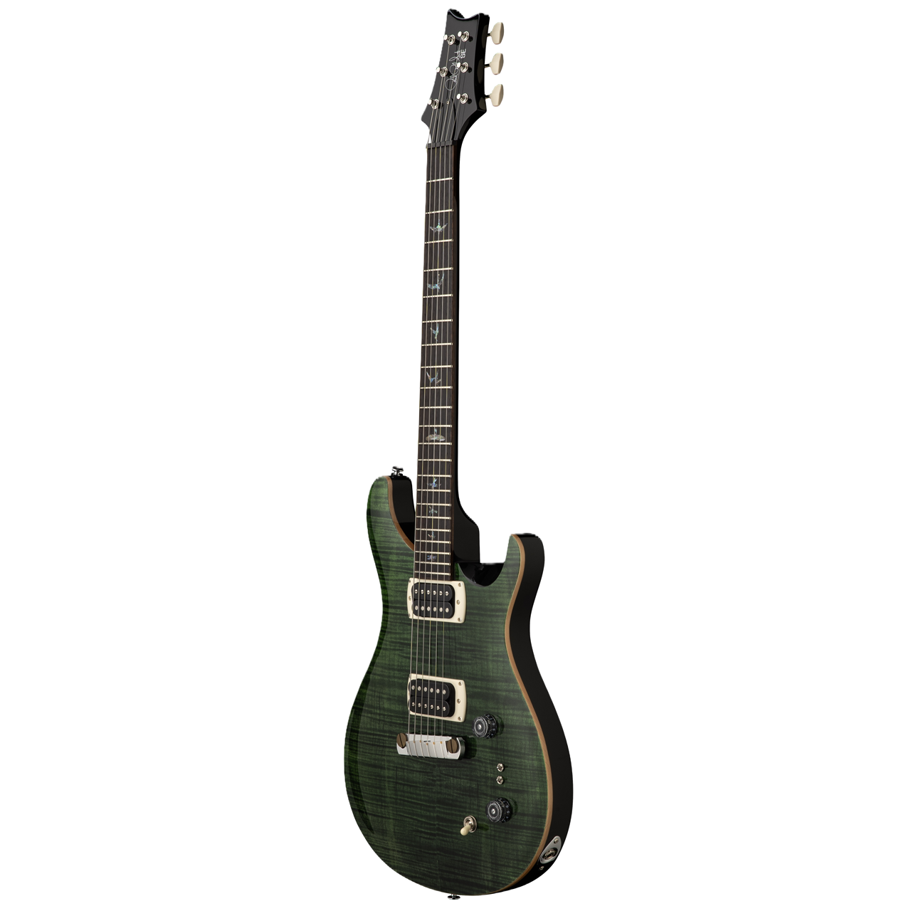 PRS SE Paul's Guitar Teal Black - Image 2