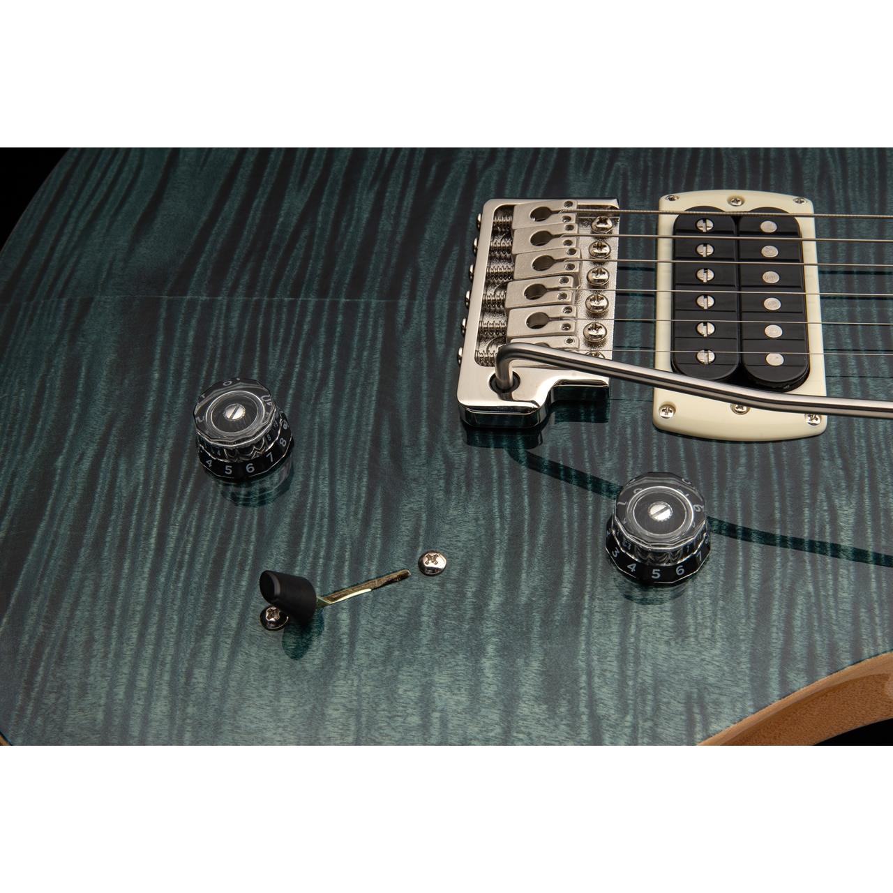 PRS SE Custom 24 Slate Blue - Image 6