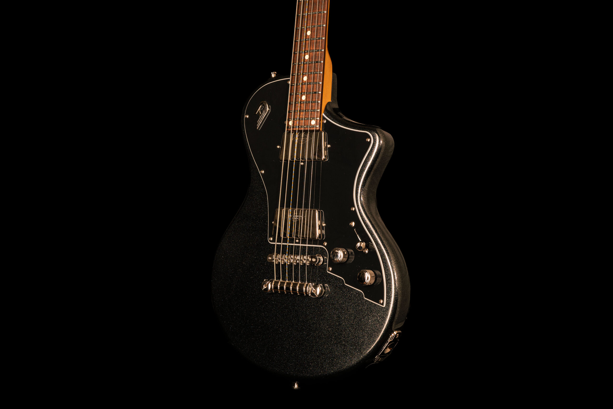 Duesenberg Julietta Baritone Stop-Tailpiece Catalina Black - Image 4