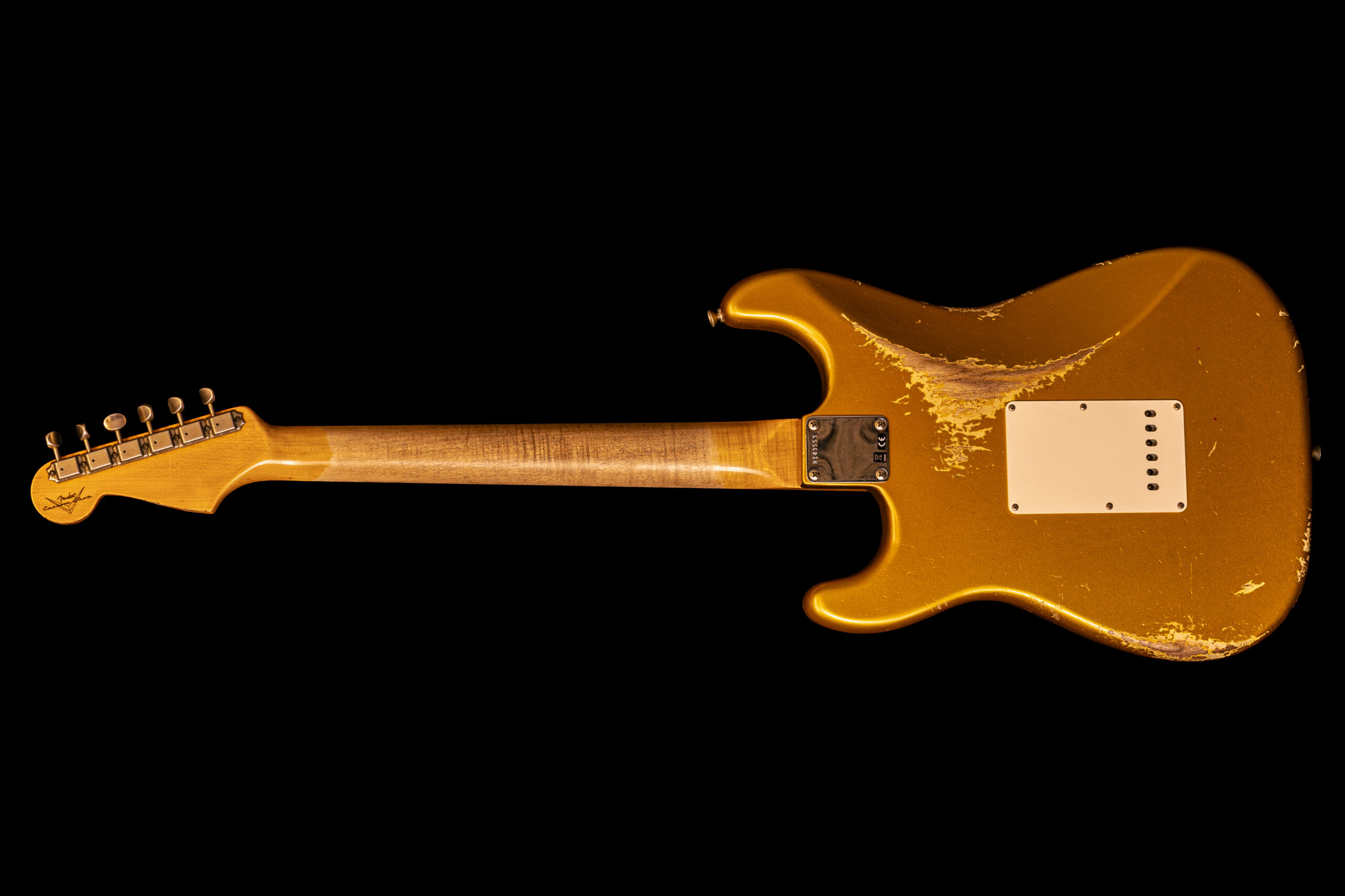 Fender Stratocaster '61 Heavy Relic Frost Gold - Image 4