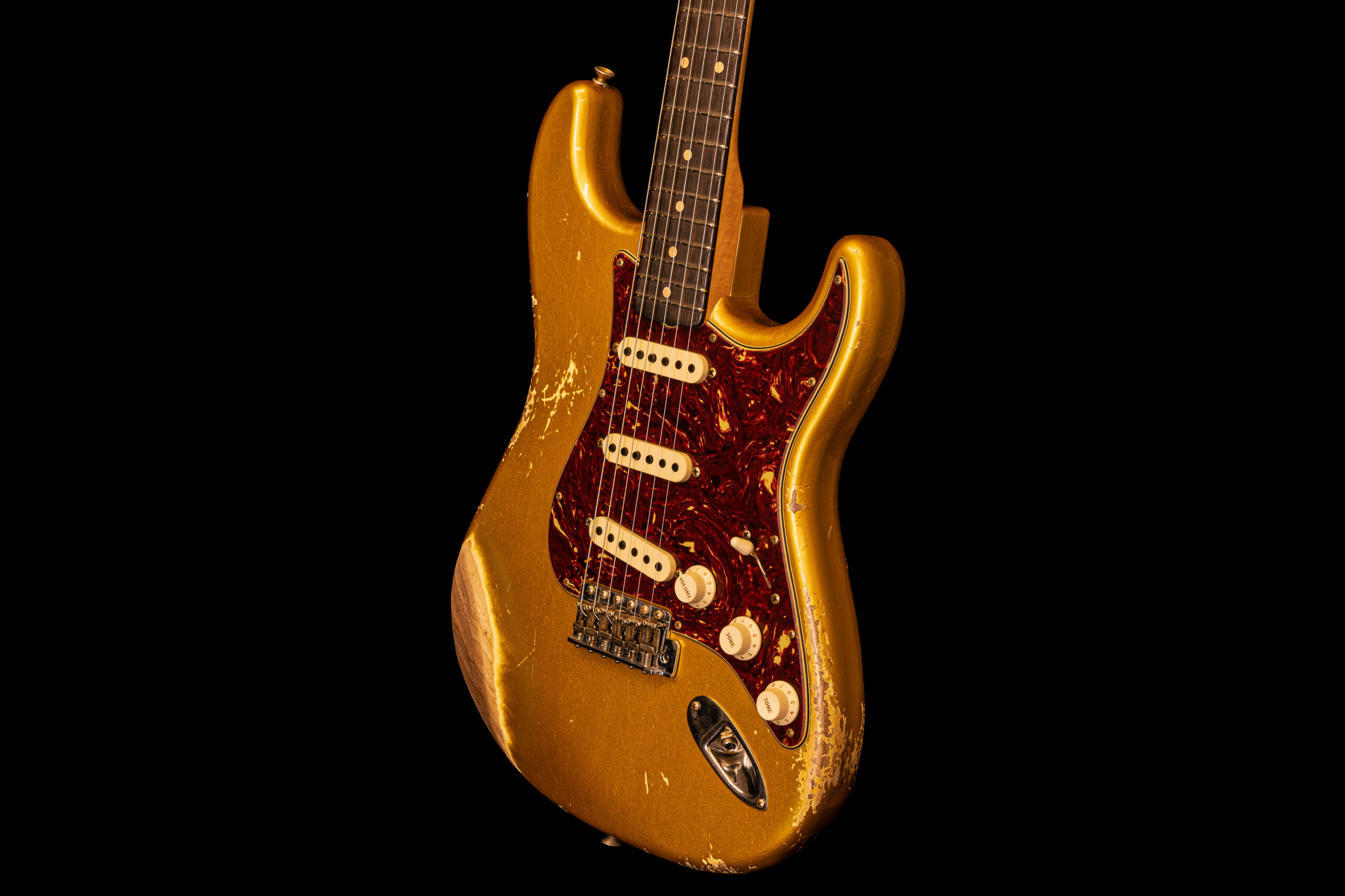 Fender Stratocaster '61 Heavy Relic Frost Gold - Image 5