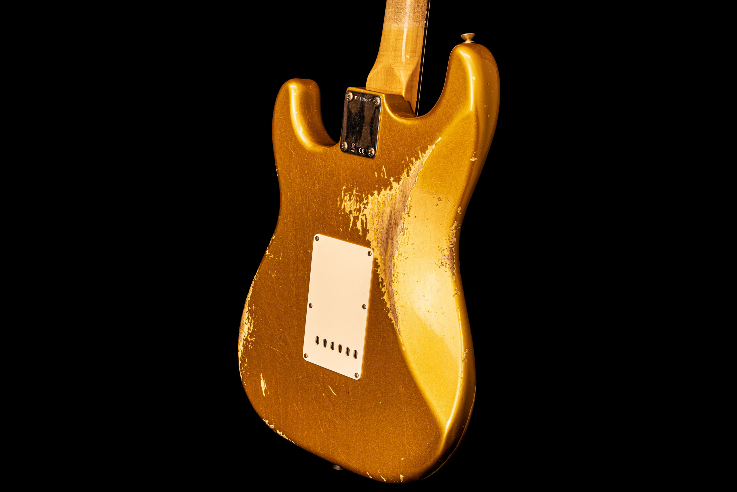 Fender Stratocaster '61 Heavy Relic Frost Gold - Image 6