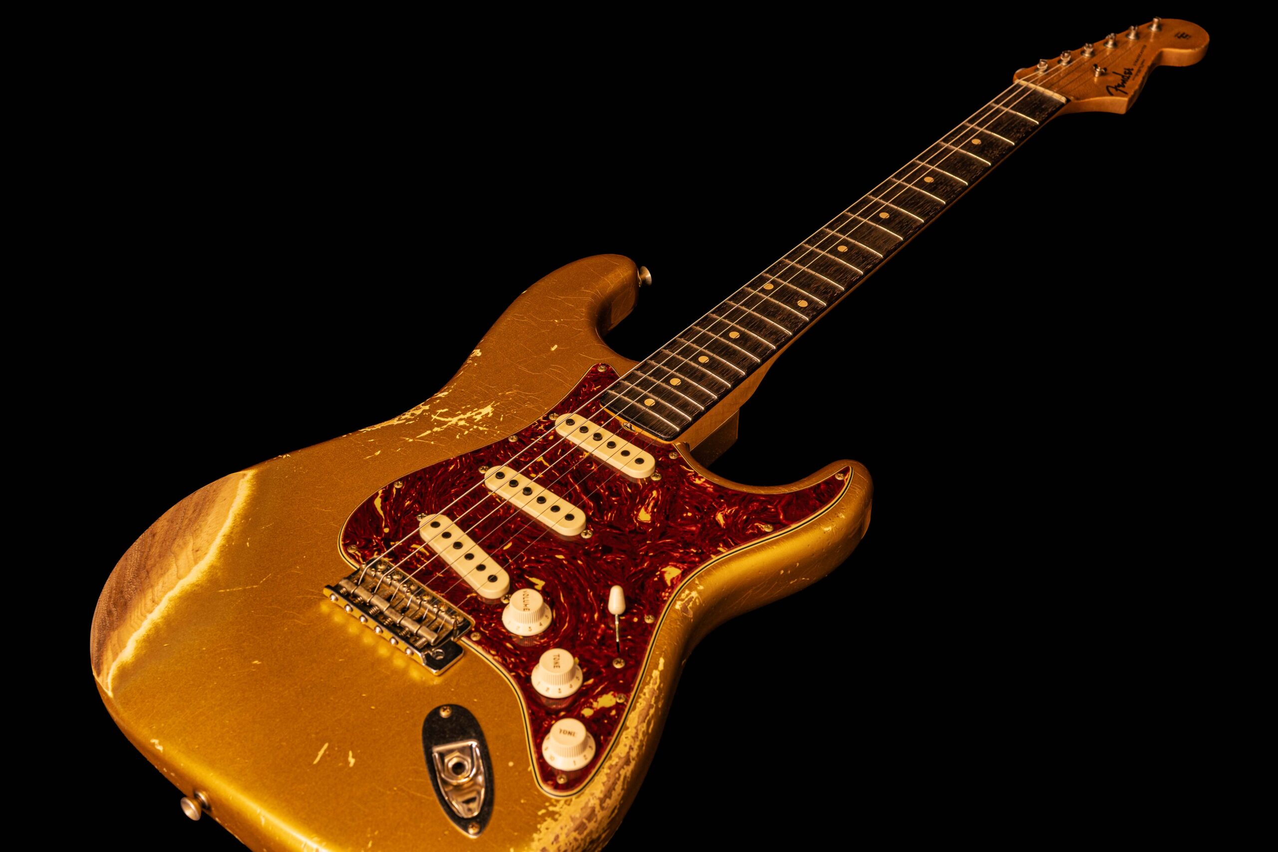 Fender Stratocaster '61 Heavy Relic Frost Gold - Image 7