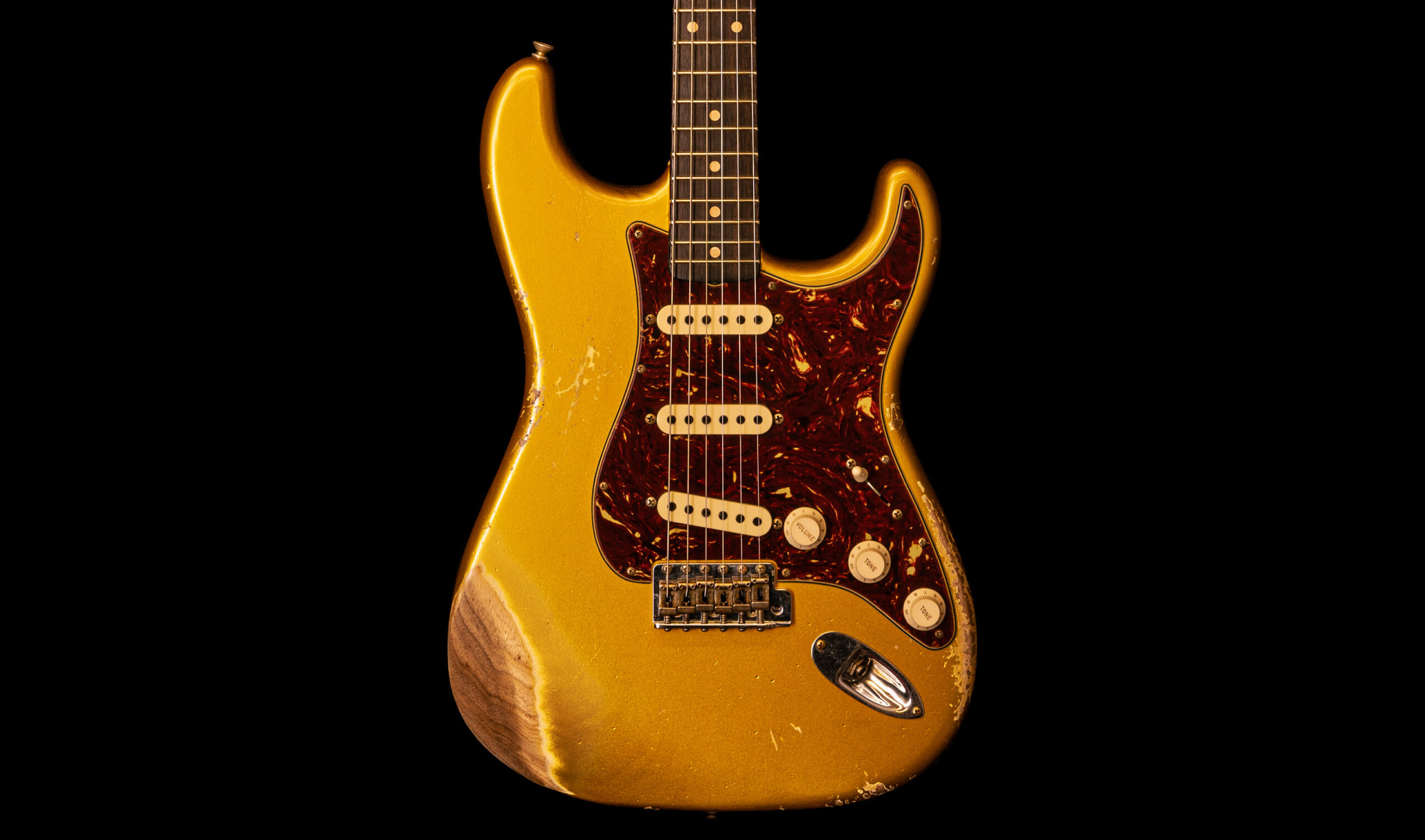 Fender Stratocaster '61 Heavy Relic Frost Gold - Image 2