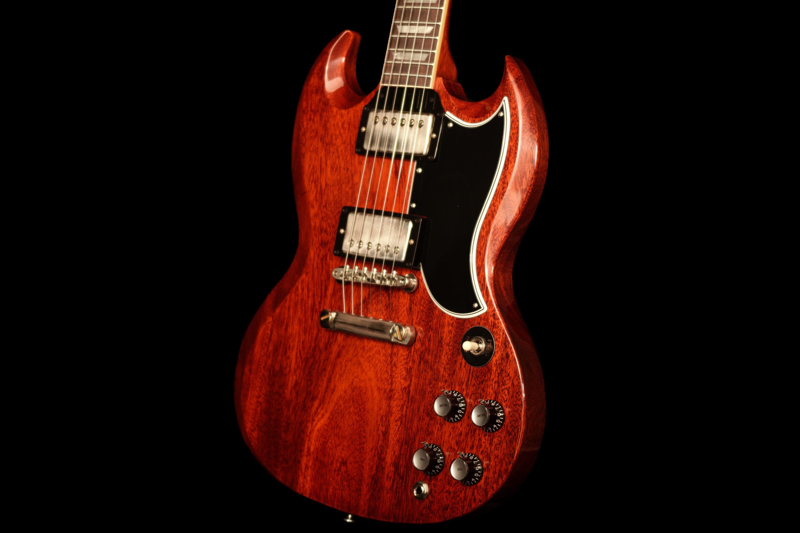 Gibson Les Paul SG Standard 1961 VOS Cherry Red – Bild 4