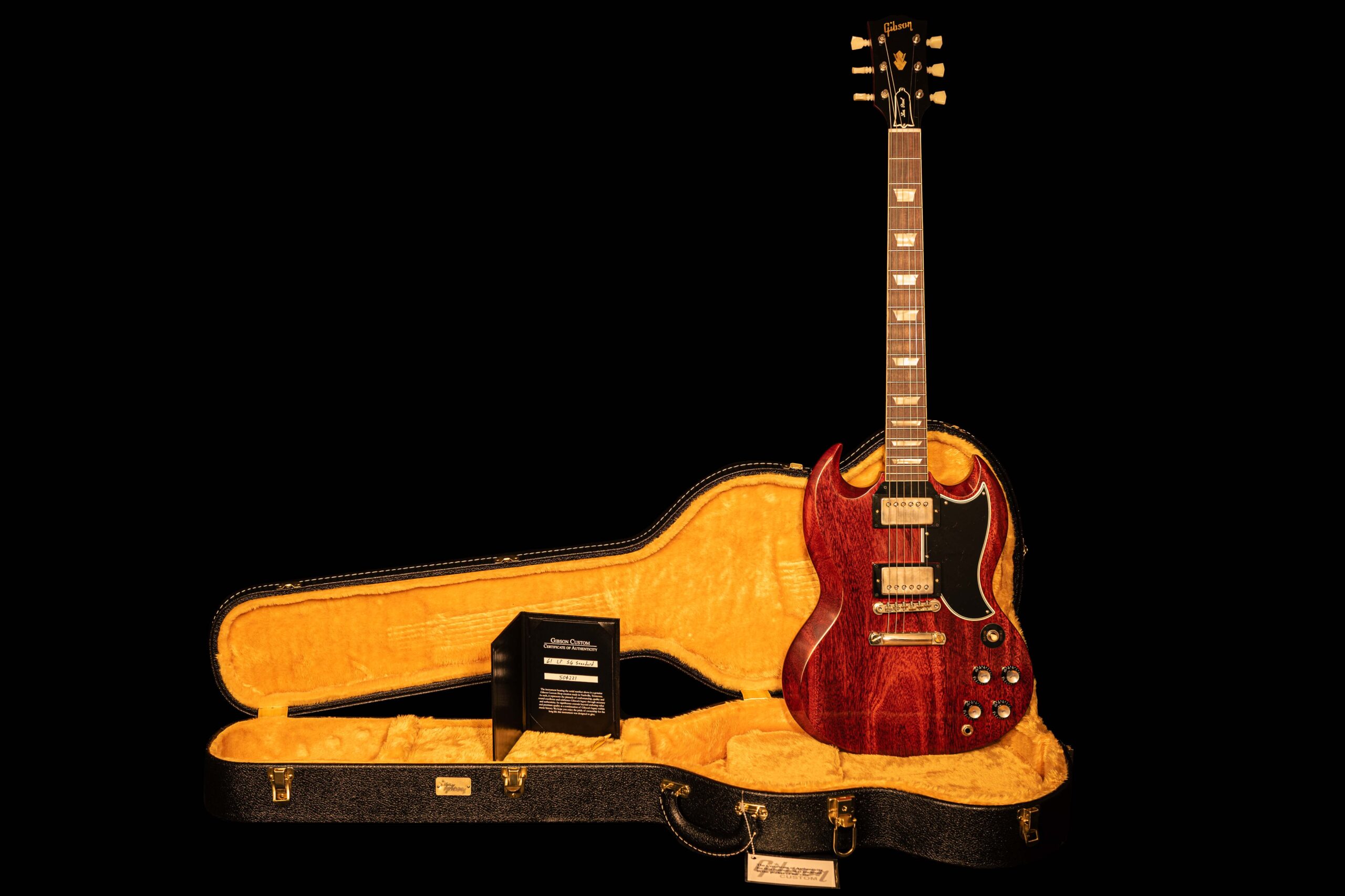 Gibson Les Paul SG Standard 1961 VOS Cherry Red – Bild 6