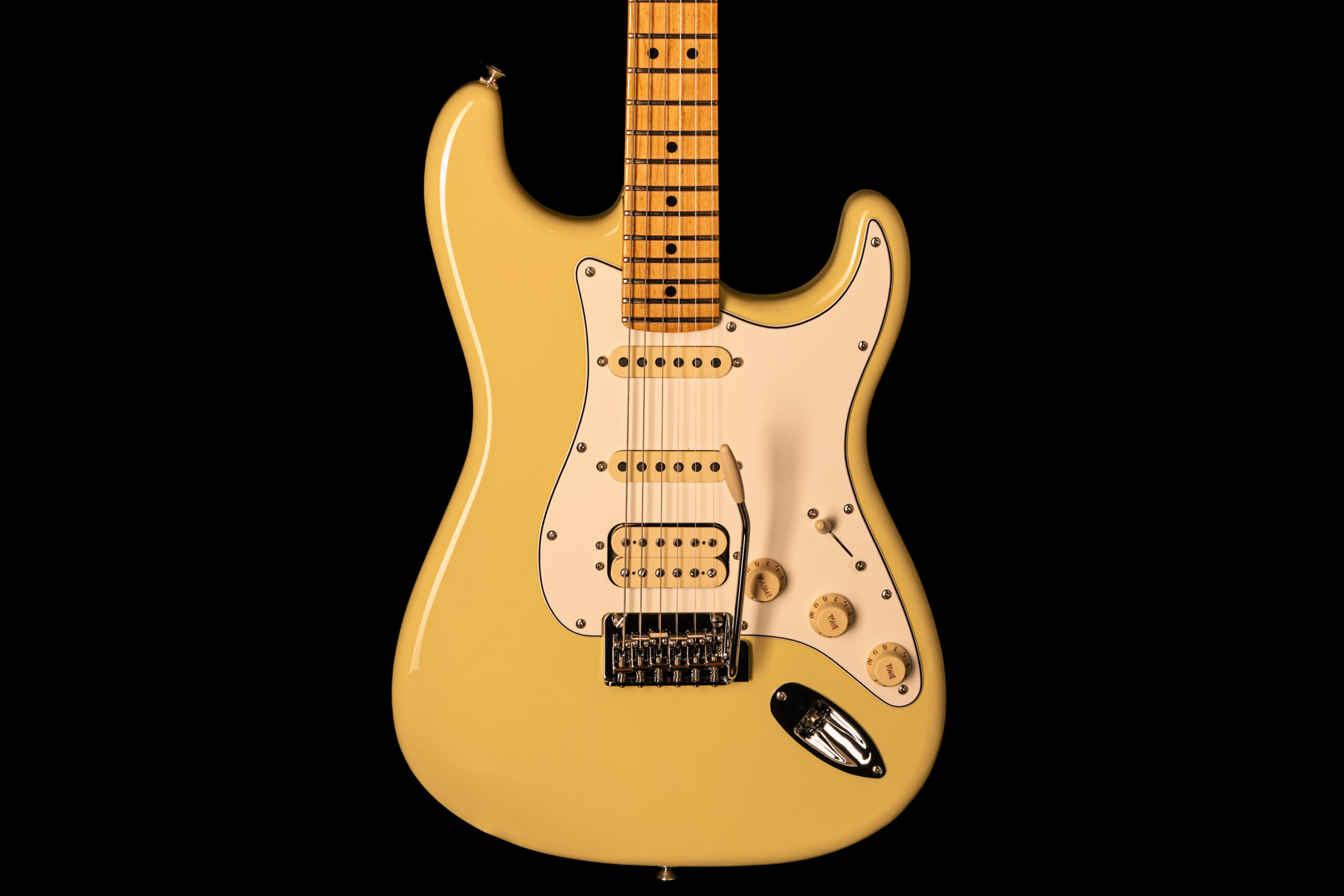 Fender Stratocaster Player II HSS MN Hialeah Yellow – Bild 2