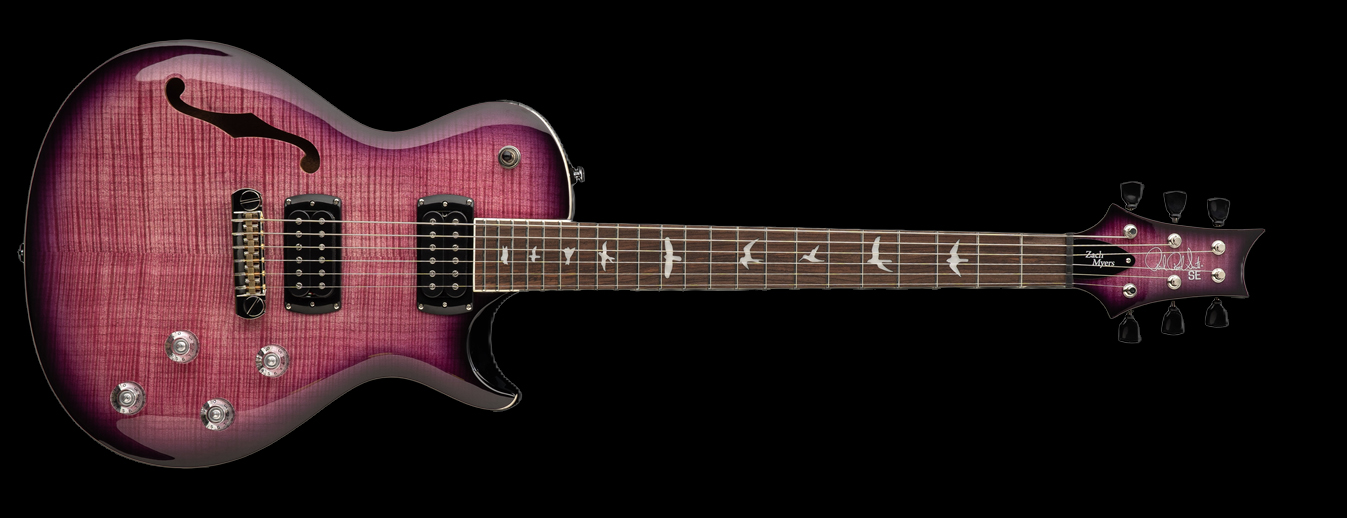 PRS SE Zach Myers Elderberry Burst