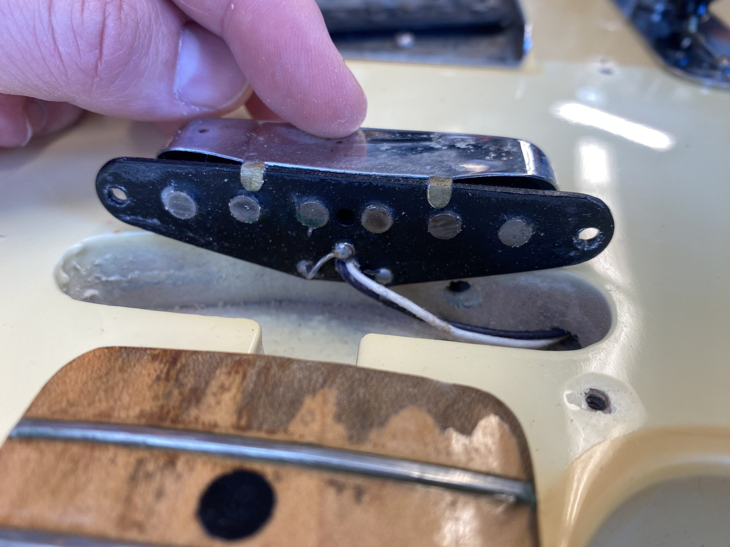 Fender Telecaster Blond Lefthand 1974 – Bild 12