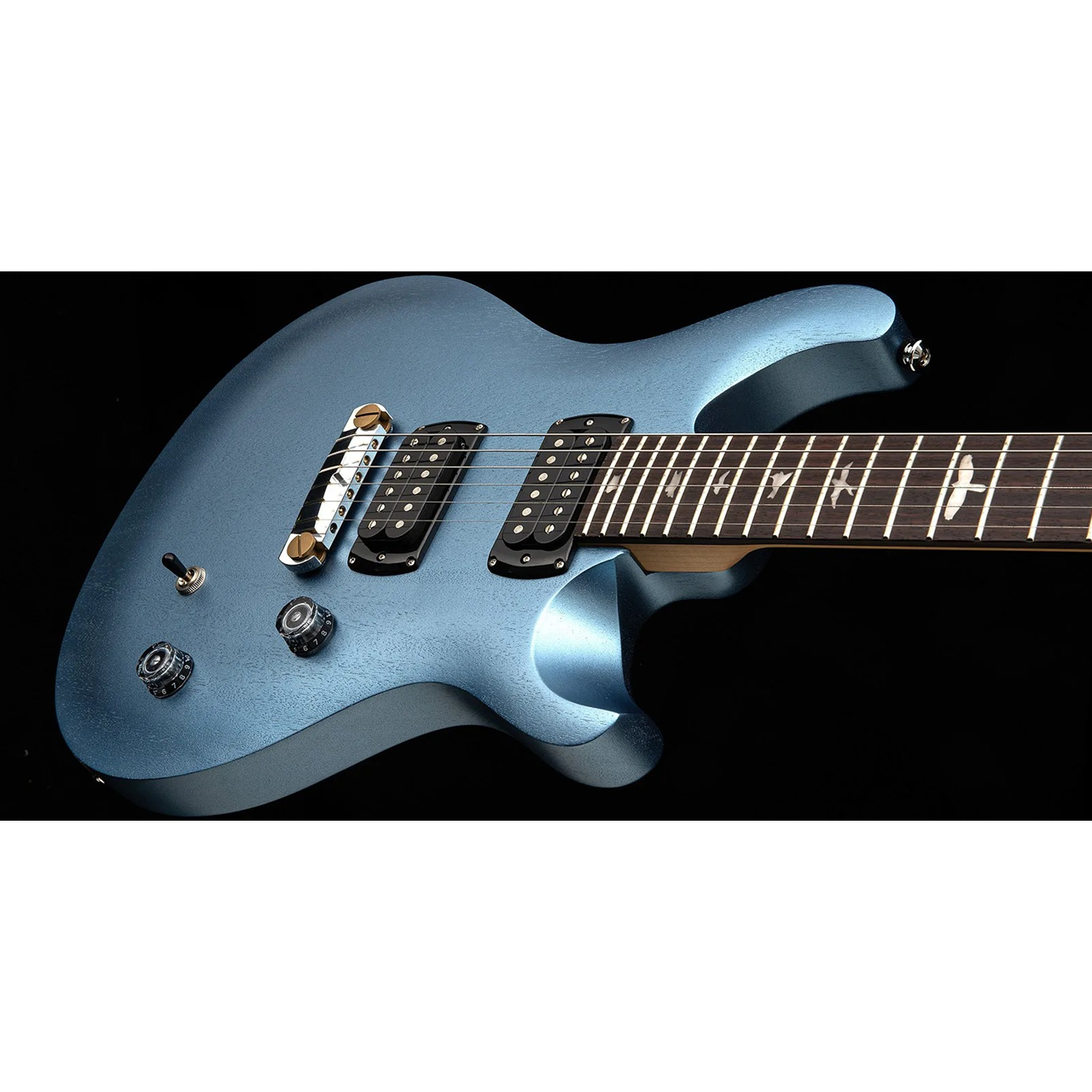 PRS SE CE 24 Standard Stoptail Satin Ice Blue Metallic - Image 2
