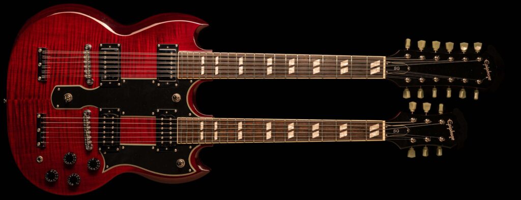 Epiphone G-1275 Doubleneck Limited Edition Cherry Red 2007