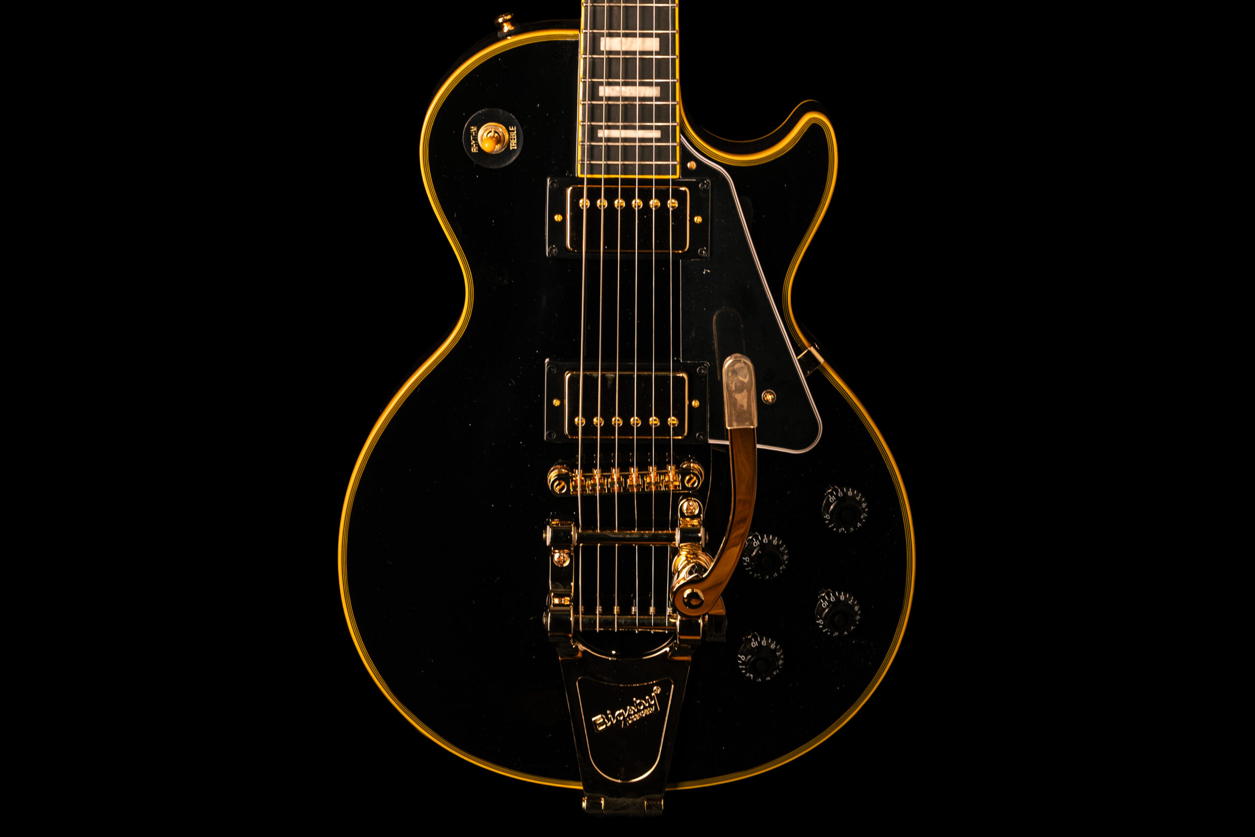 Epiphone Les Paul Custom 1959 Joe Bonamassa Antique Ebony - Image 2