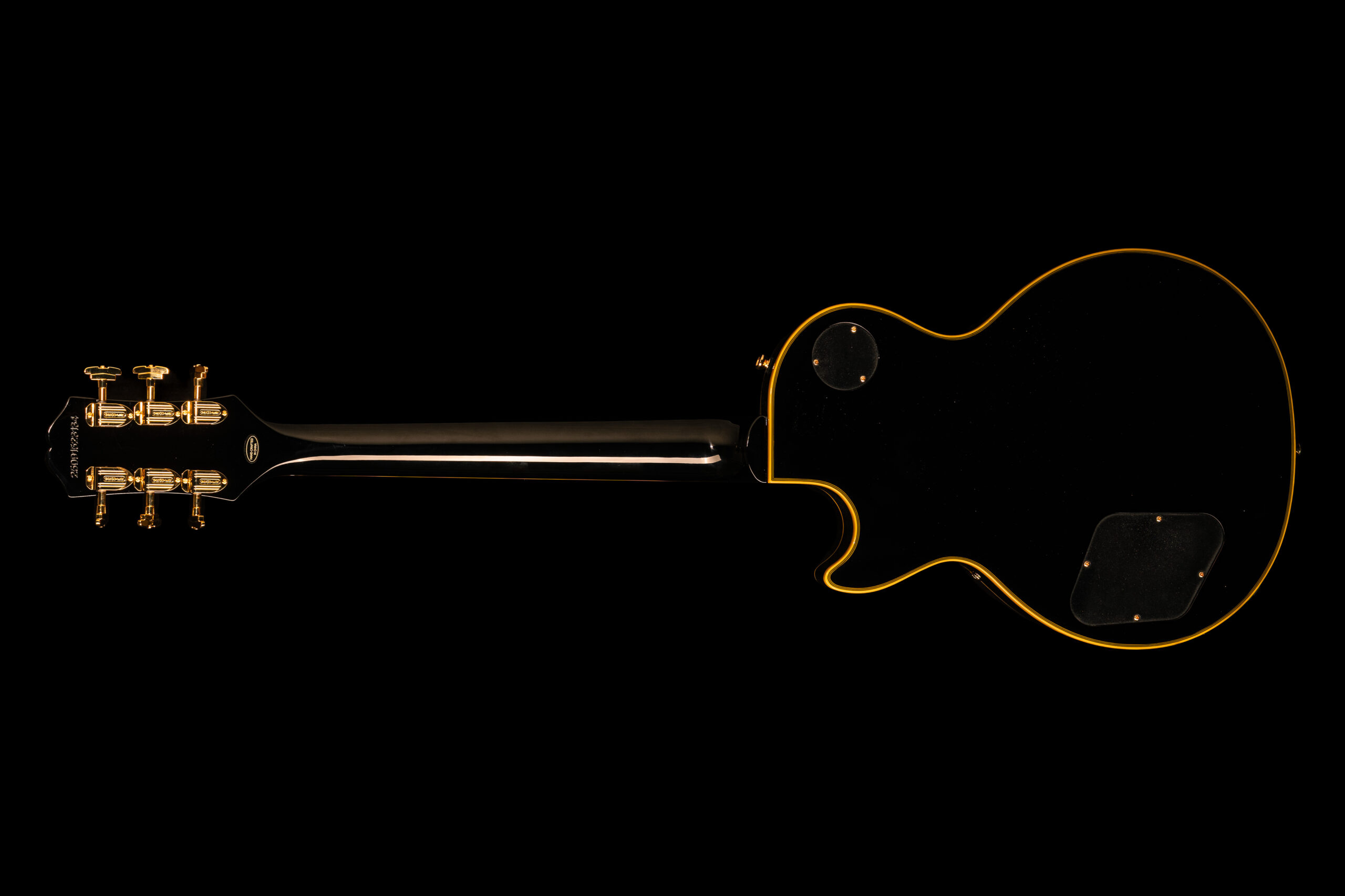 Epiphone Les Paul Custom 1959 Joe Bonamassa Antique Ebony - Image 3