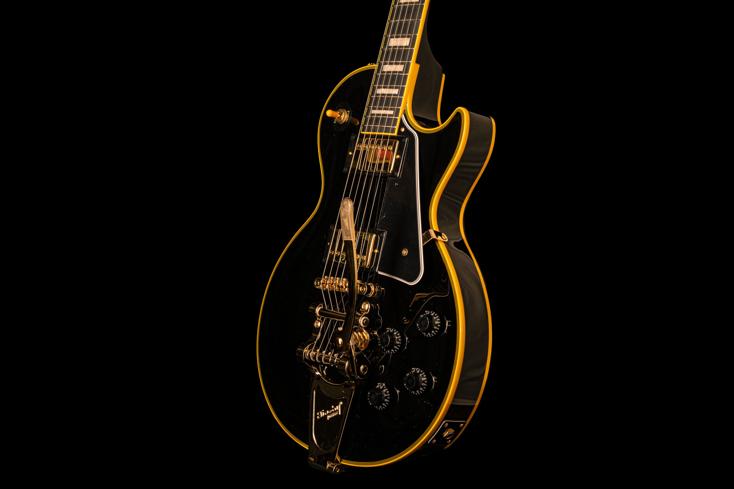 Epiphone Les Paul Custom 1959 Joe Bonamassa Antique Ebony - Image 4