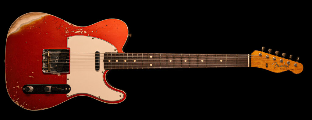 Fender Telecaster Custom '60 Aged Candy Tangerine Heavy Relic