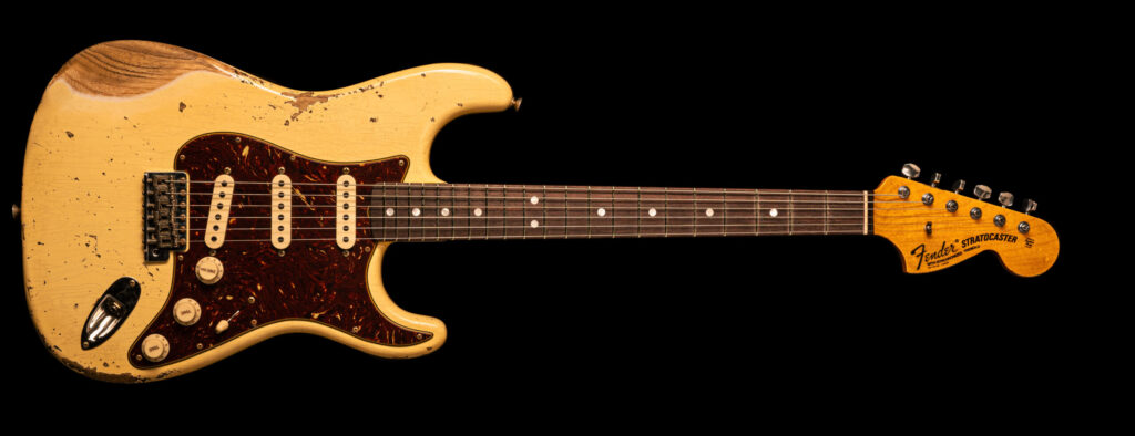 Fender Stratocaster '69 Aged Vintage White Heavy Relic