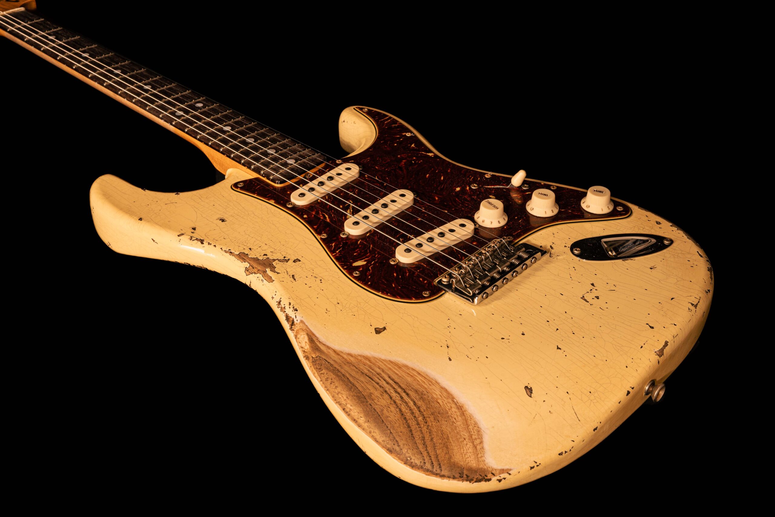 Fender Stratocaster '69 Aged Vintage White Heavy Relic - Image 6