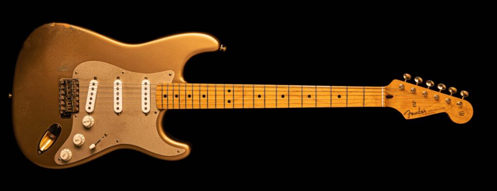 Fender Stratocaster HLE Limited Edition '57 Reissue Gold #74 of #500 1989