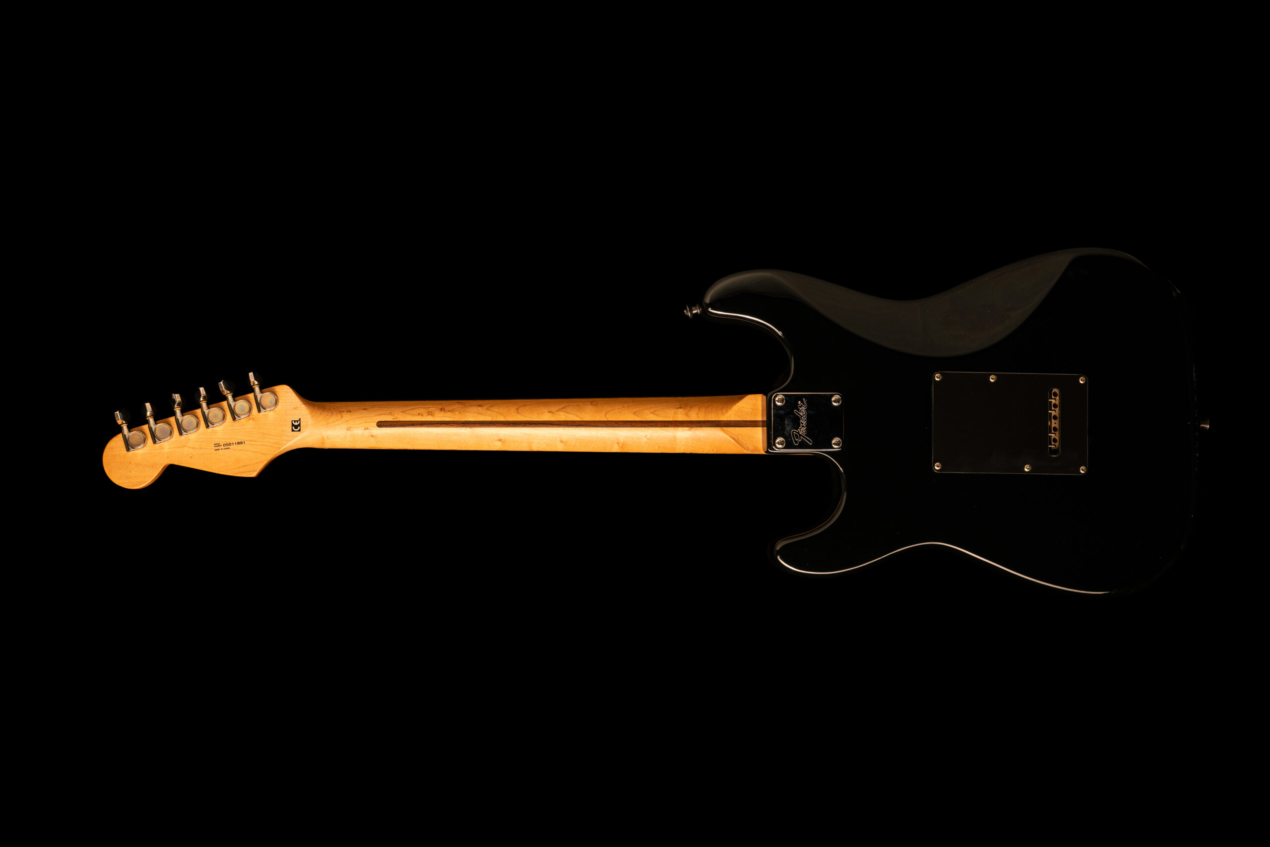 Fender Stratocaster Lite Ash Black Made in Korea 2005 – Bild 3