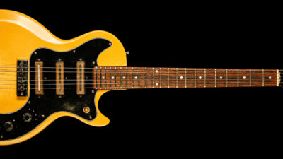 Gibson S-1 TV Yellow Refin 1976 - Gitarren Total