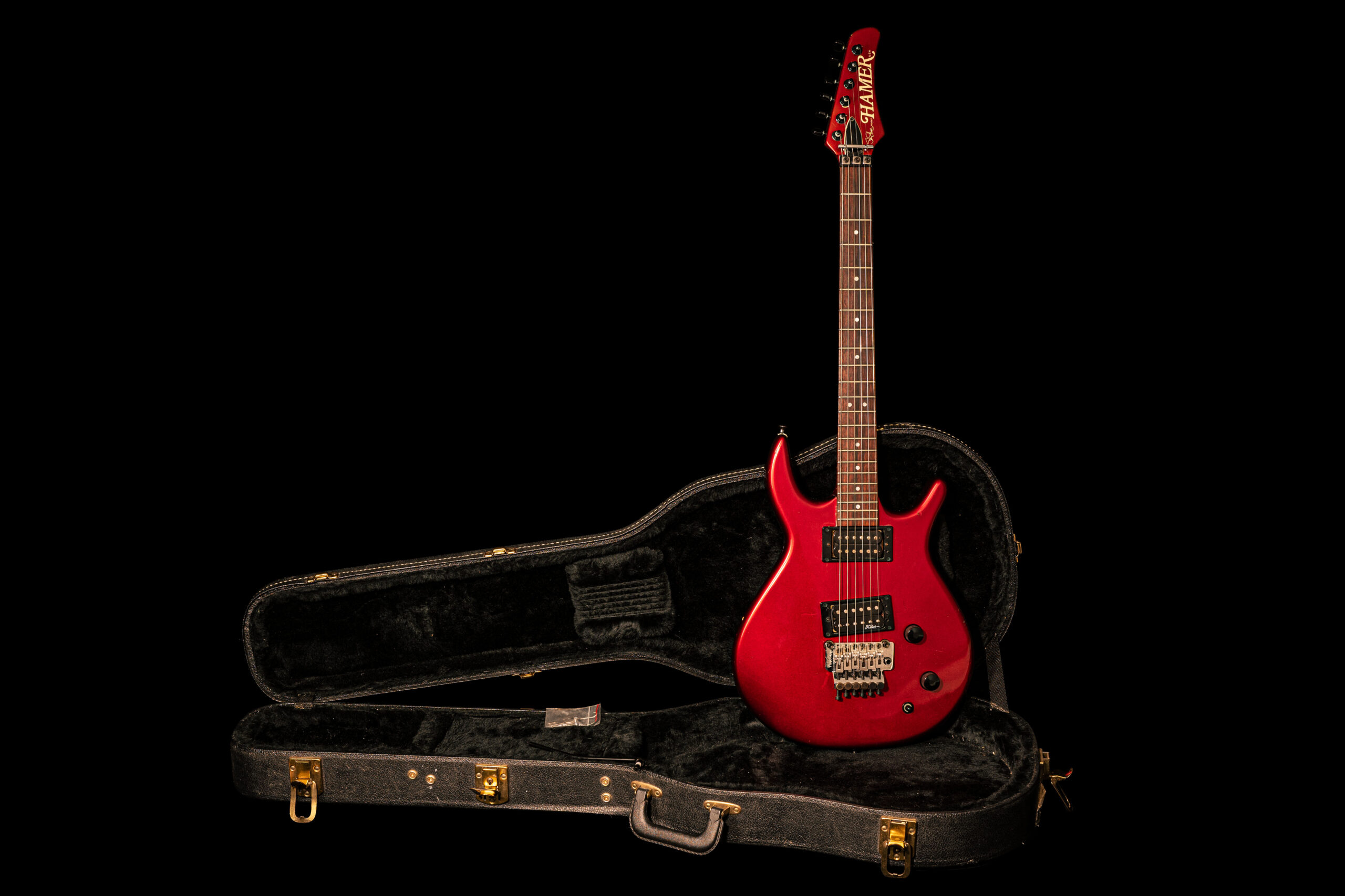 Hamer SS-2 Steve Stevens Candy Apple Red 1987 - Image 7