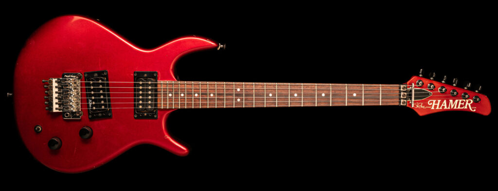 Hamer SS-2 Steve Stevens Candy Apple Red 1987