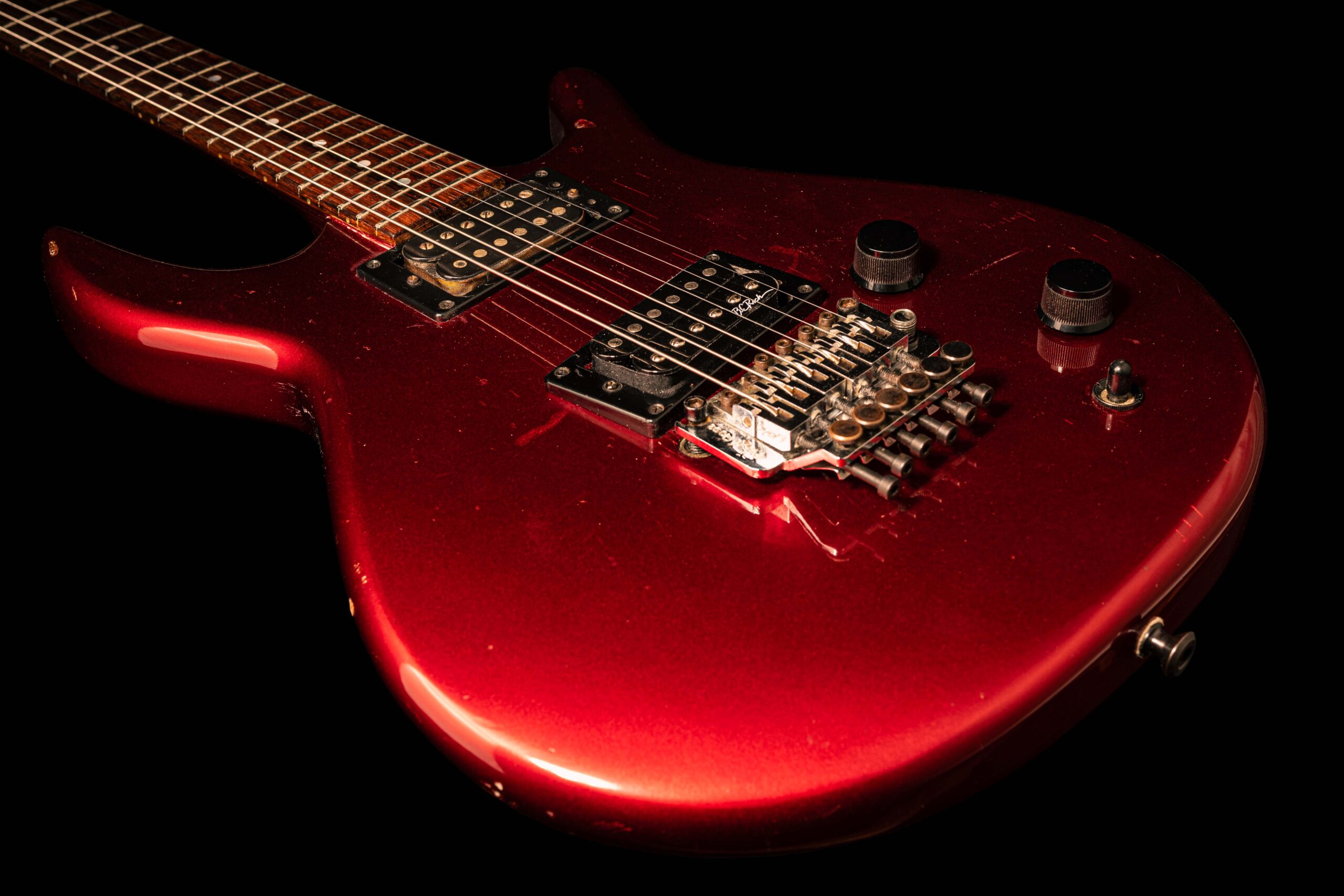 Hamer SS-2 Steve Stevens Candy Apple Red 1987 - Image 6