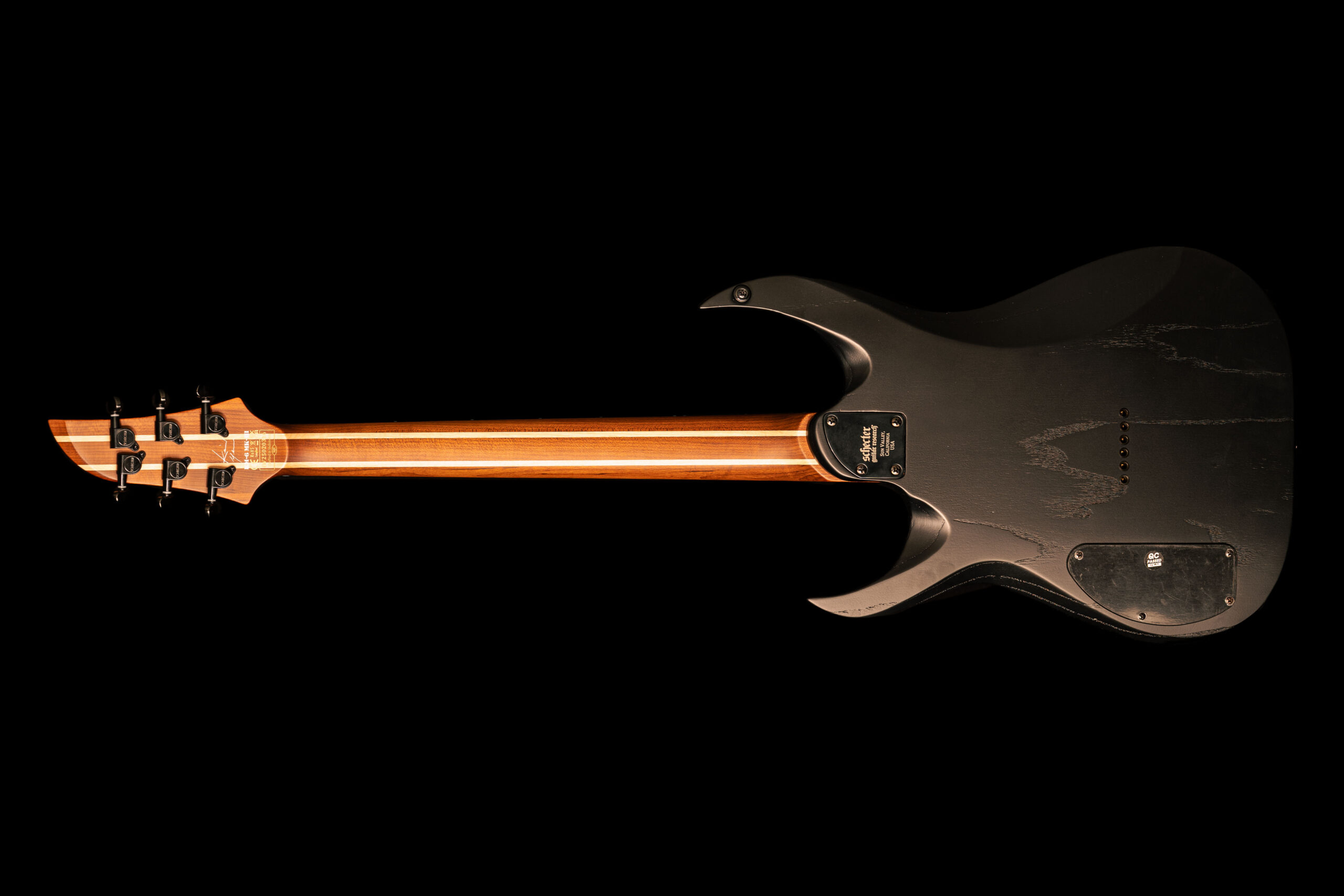 Schecter Keith Merrow KM-6 MKIII Standard Trans Black Burst - Image 3