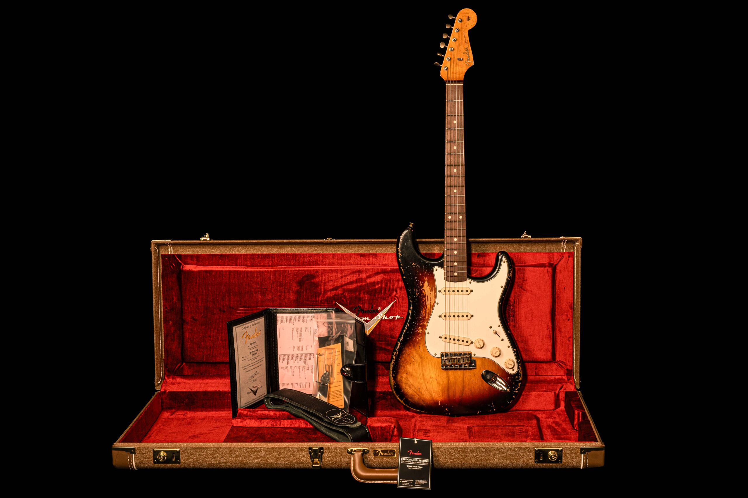 Fender Stratocaster '59 3-Tone Sunburst Heavy Relic - Image 9