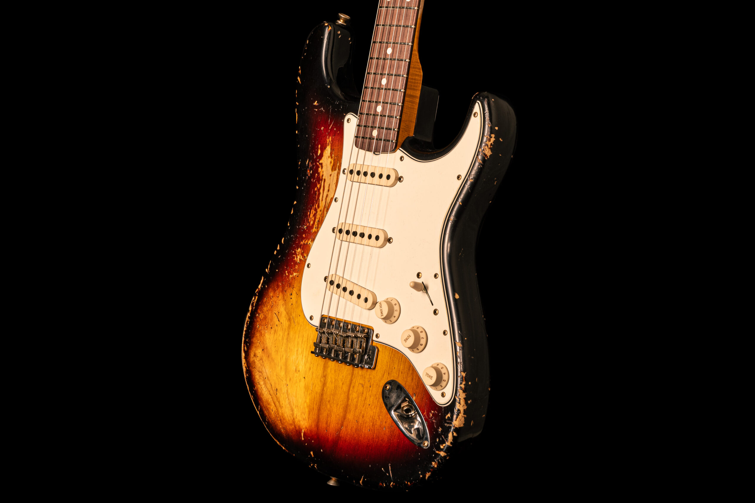 Fender Stratocaster '59 3-Tone Sunburst Heavy Relic - Image 4