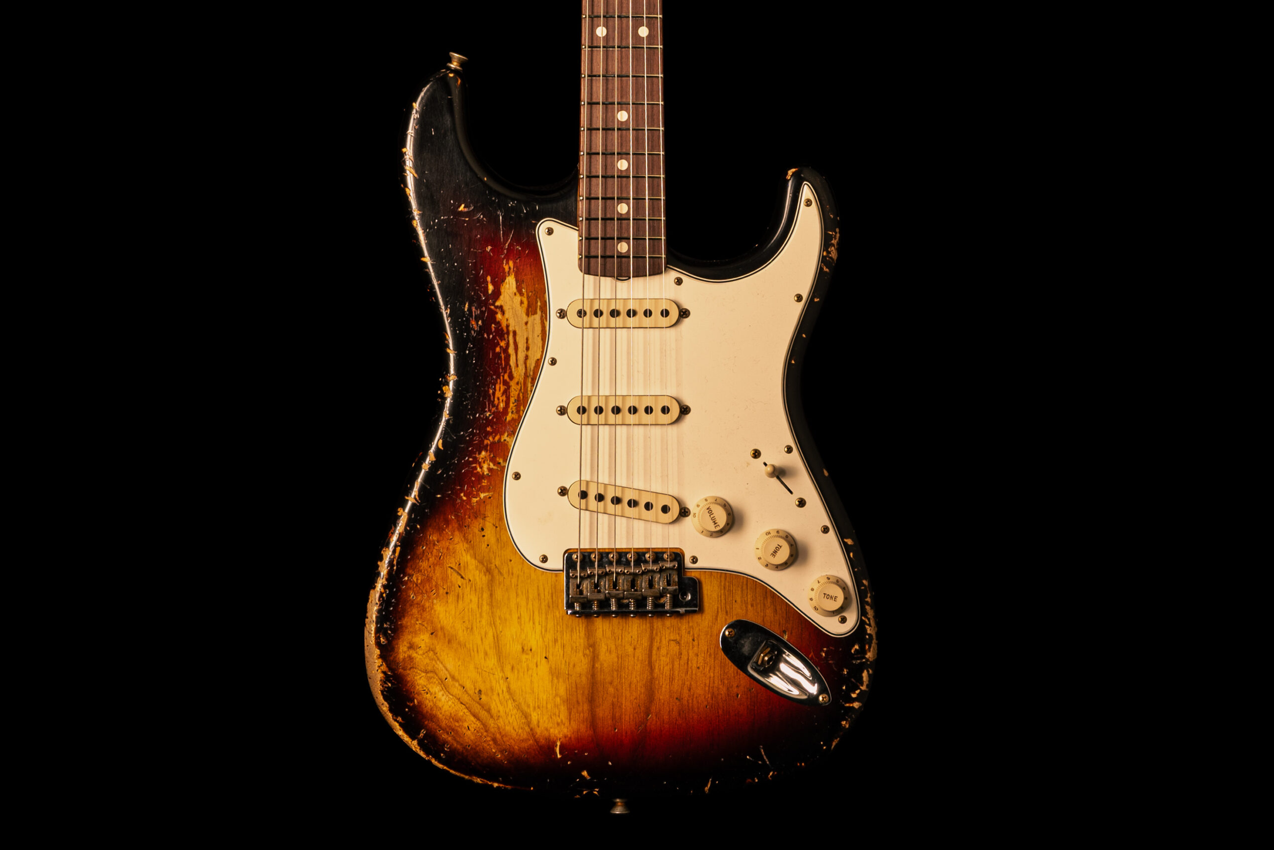 Fender Stratocaster '59 3-Tone Sunburst Heavy Relic - Image 2