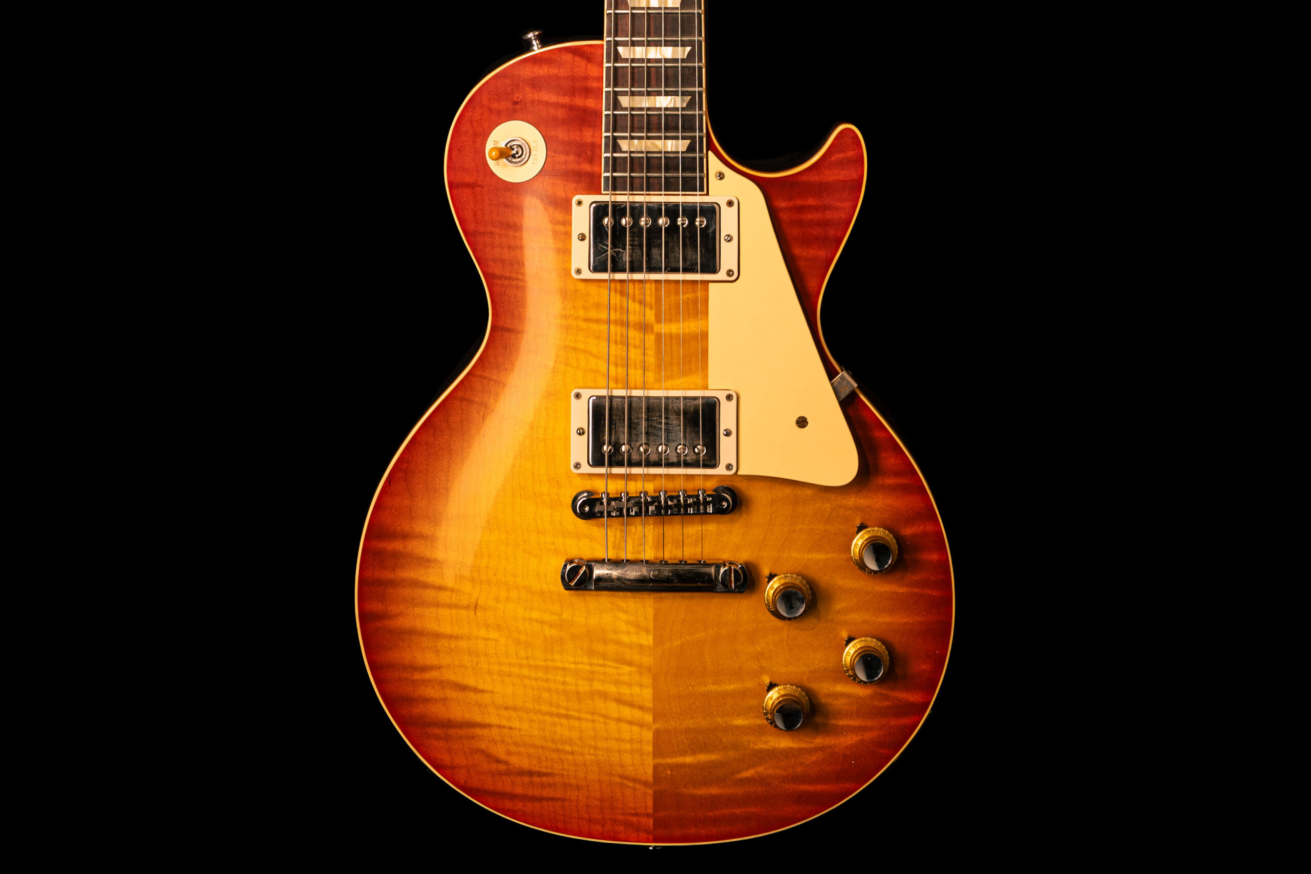 Gibson Les Paul Standard 1960 VOS Tangerine Burst "Alev" - Image 2