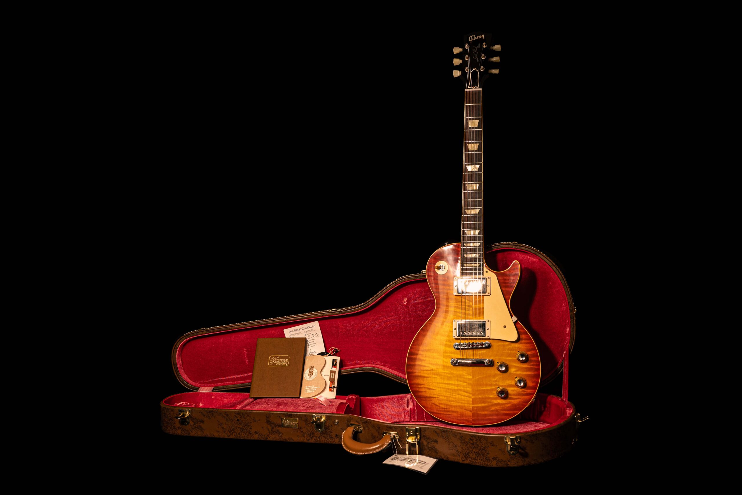 Gibson Les Paul Standard 1960 VOS Tangerine Burst "Alev" - Image 9