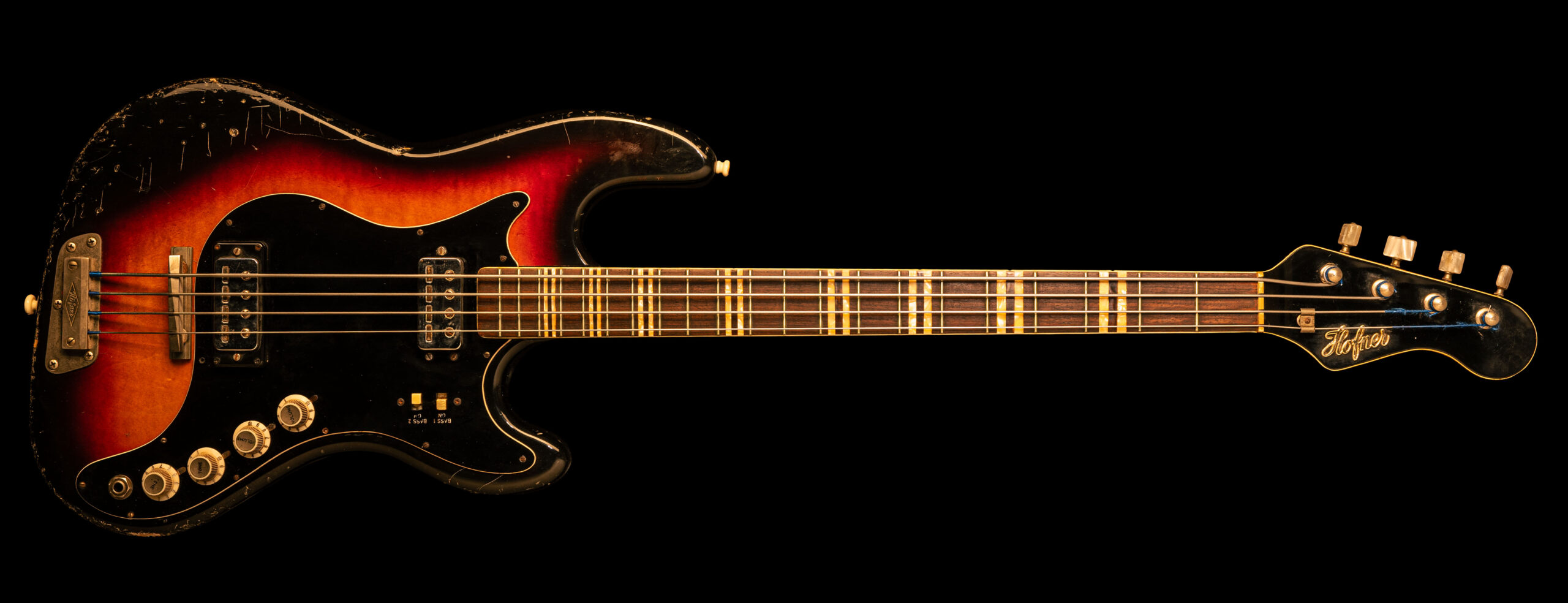 Höfner 185 Artist Bass Sunburst 1960's