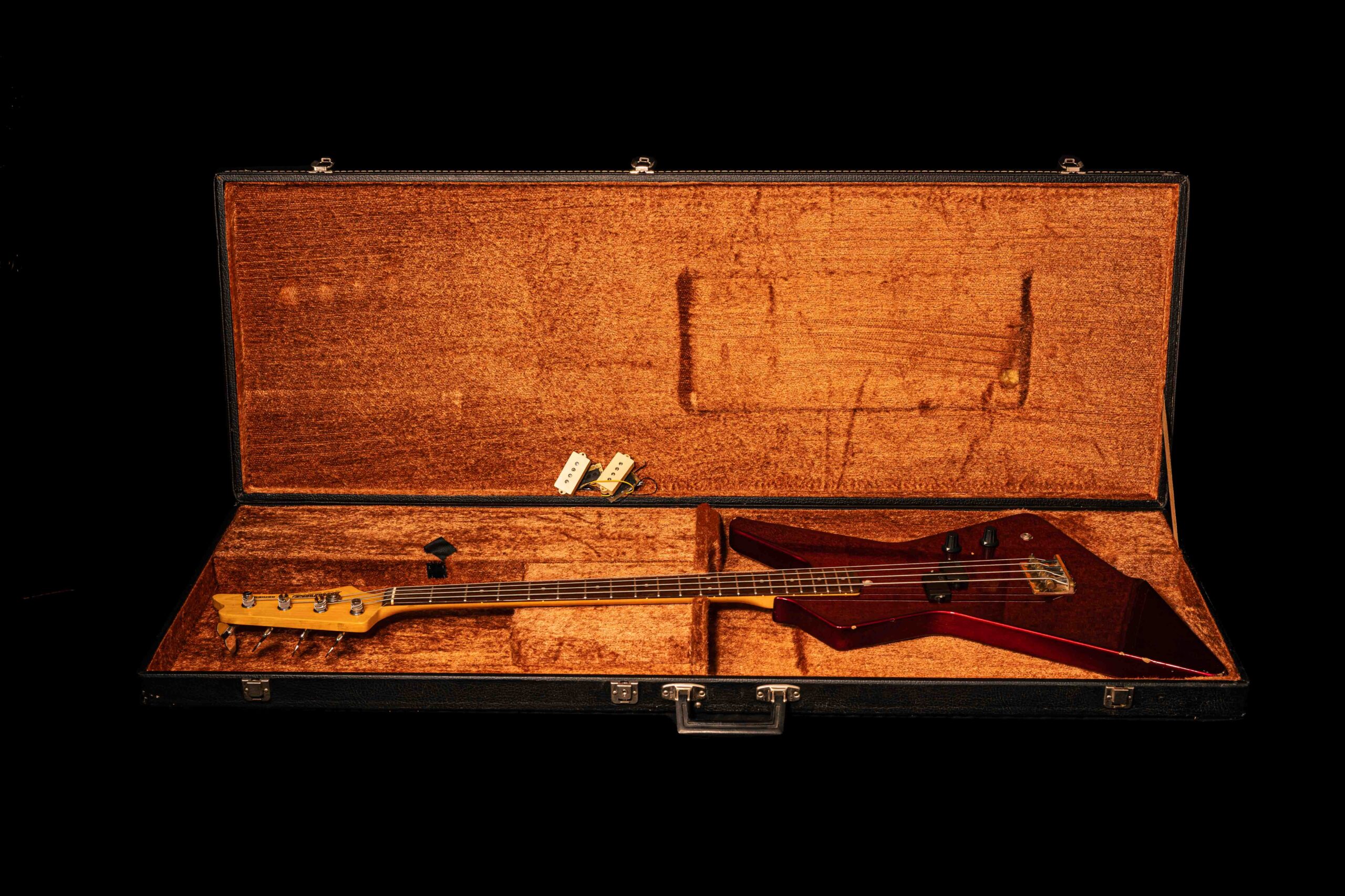 Ibanez Destroyer Bass DT600 Fire Red 1983 – Bild 4