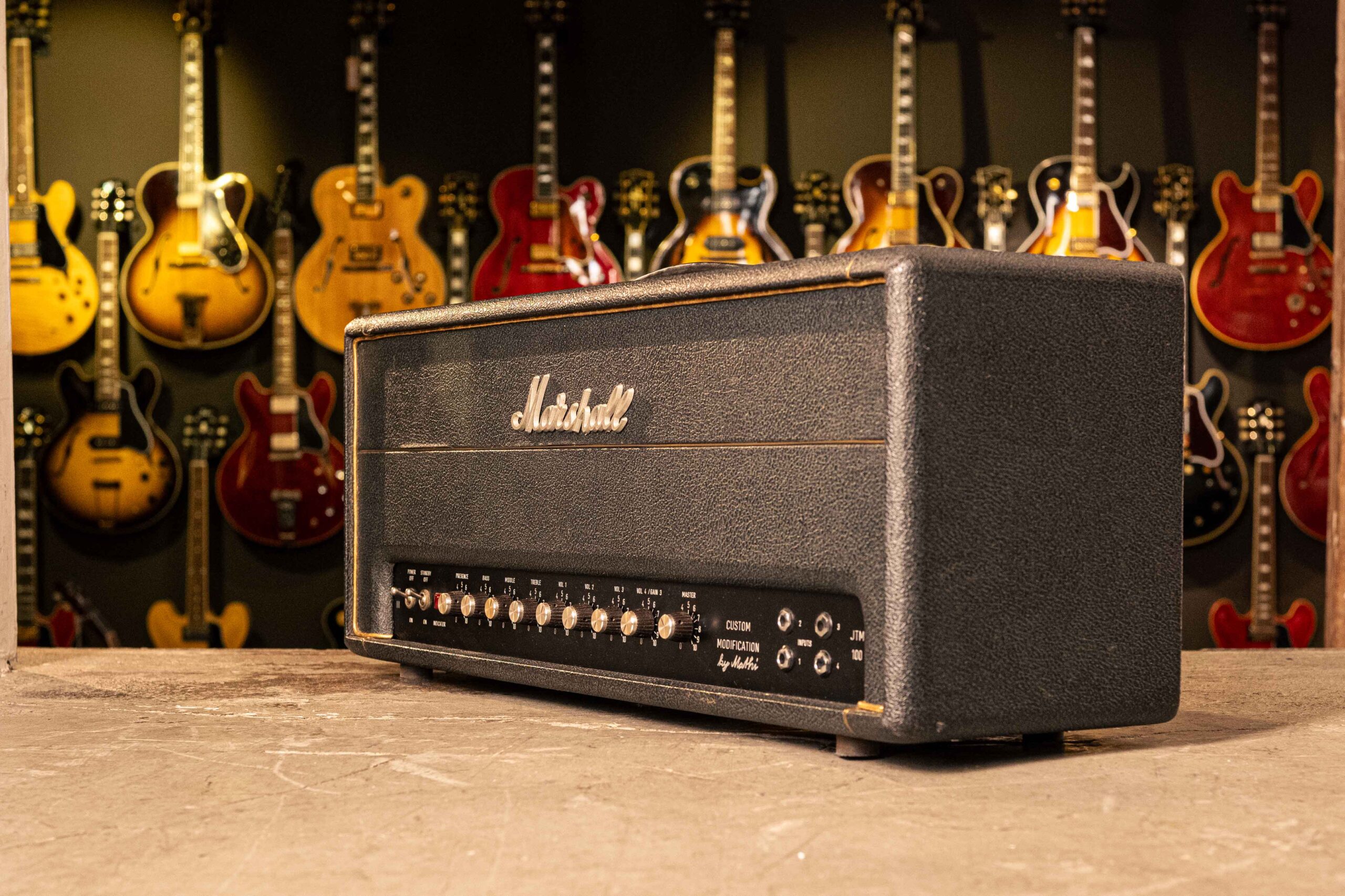 Marshall 1968 JTM100 Super P.A. Modified 1966 "White Panel" – Bild 2