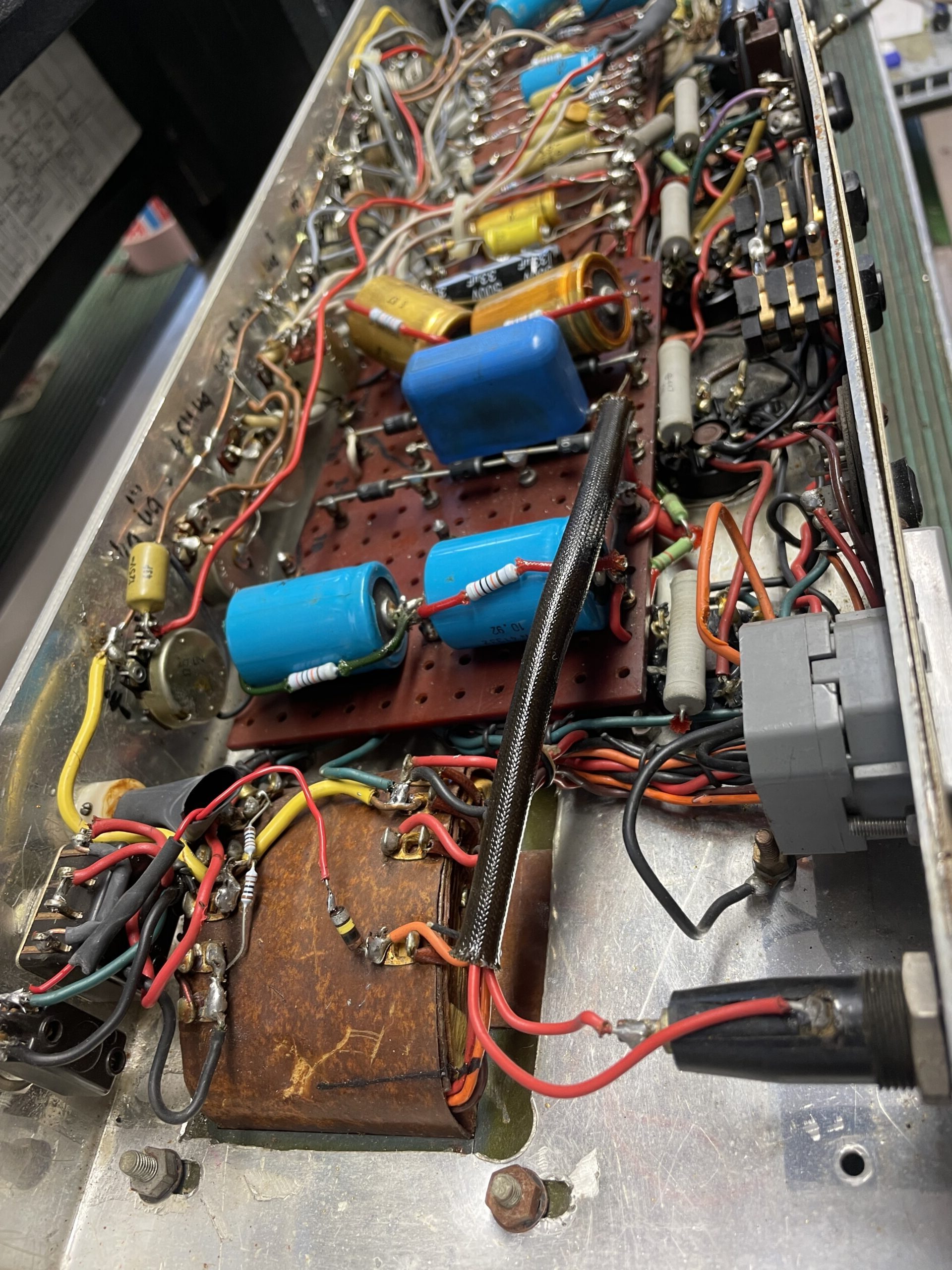Marshall 1968 JTM100 Super P.A. Modified 1966 "White Panel" – Bild 10