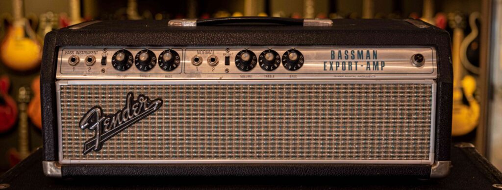 Fender Bassman 50 Export Amp 1968 incl. 1x15" Cabinet