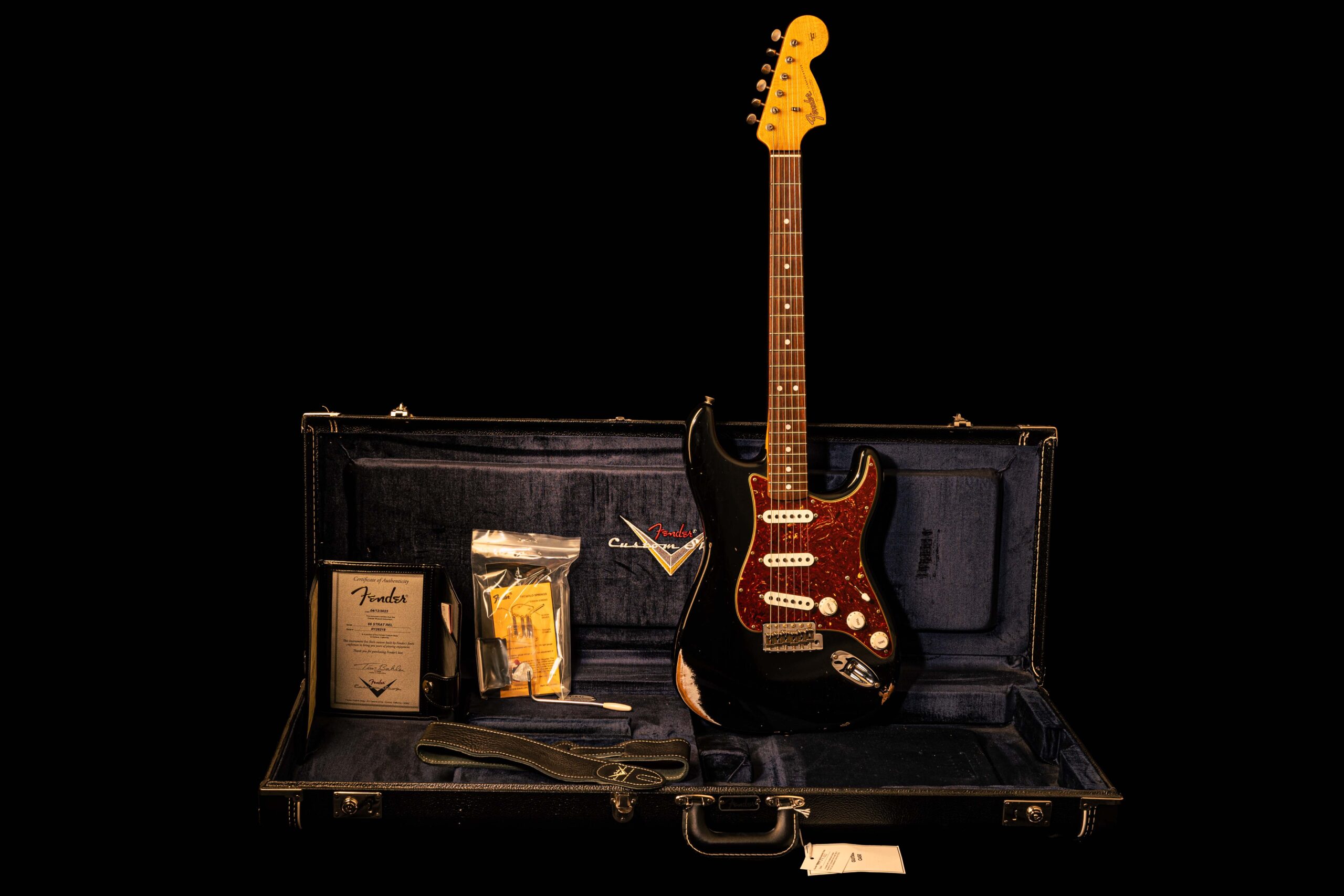Fender Stratocaster '66 Black Relic - Image 6