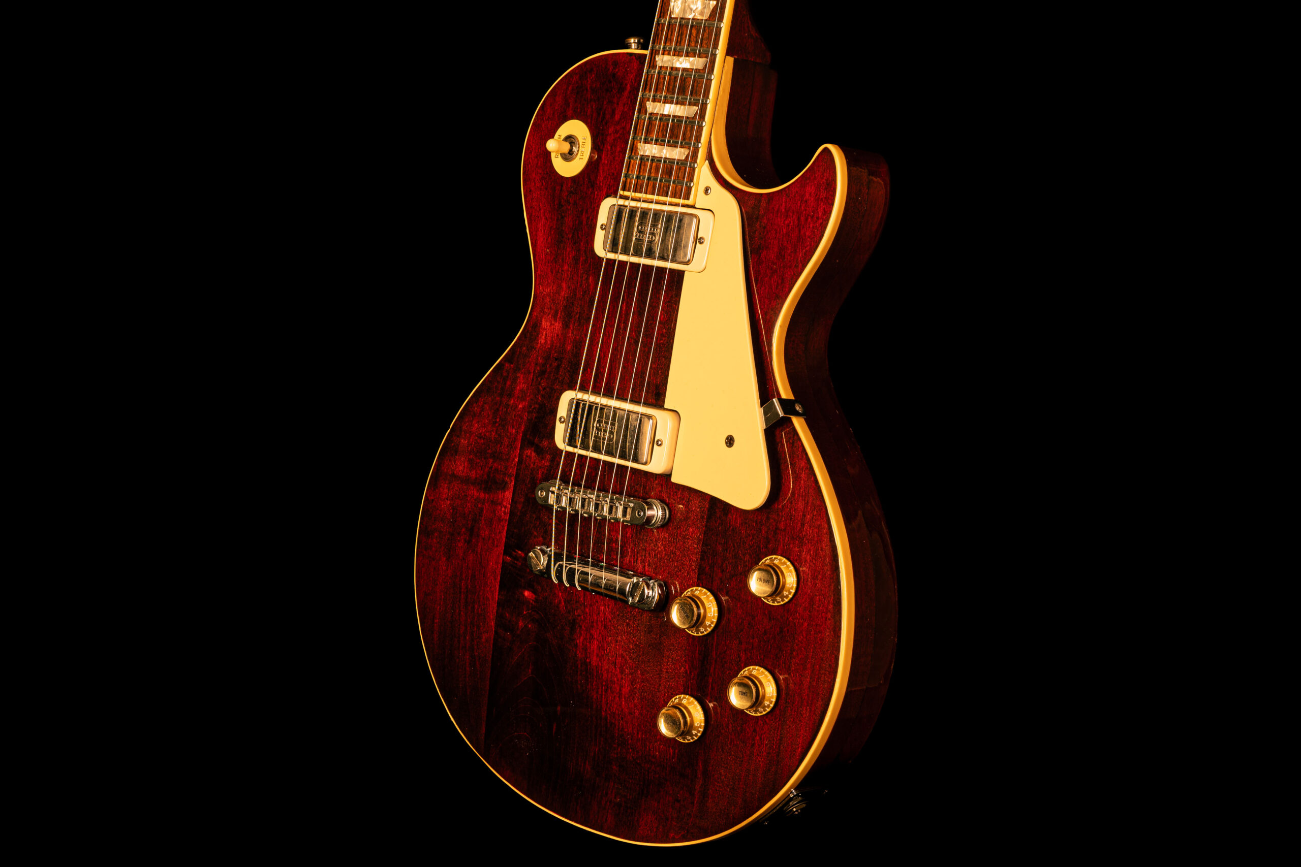 Gibson Les Paul Deluxe Wine Red 1975 - Image 4