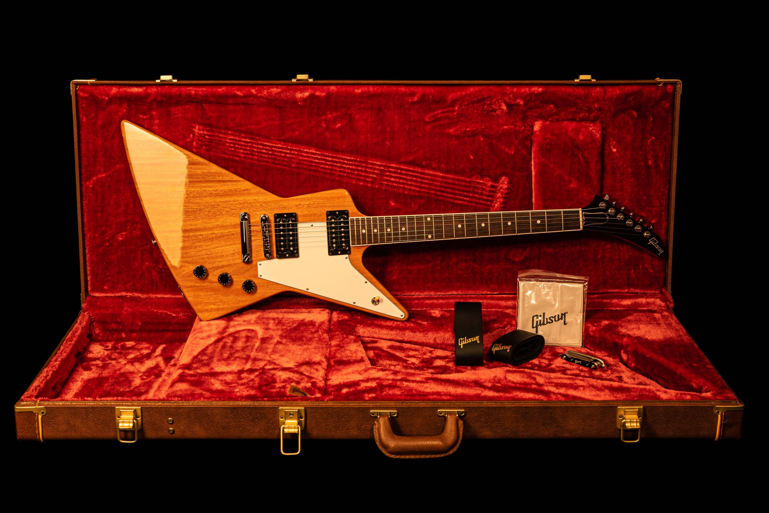 Gibson Explorer 70's Antique Natural – Bild 5
