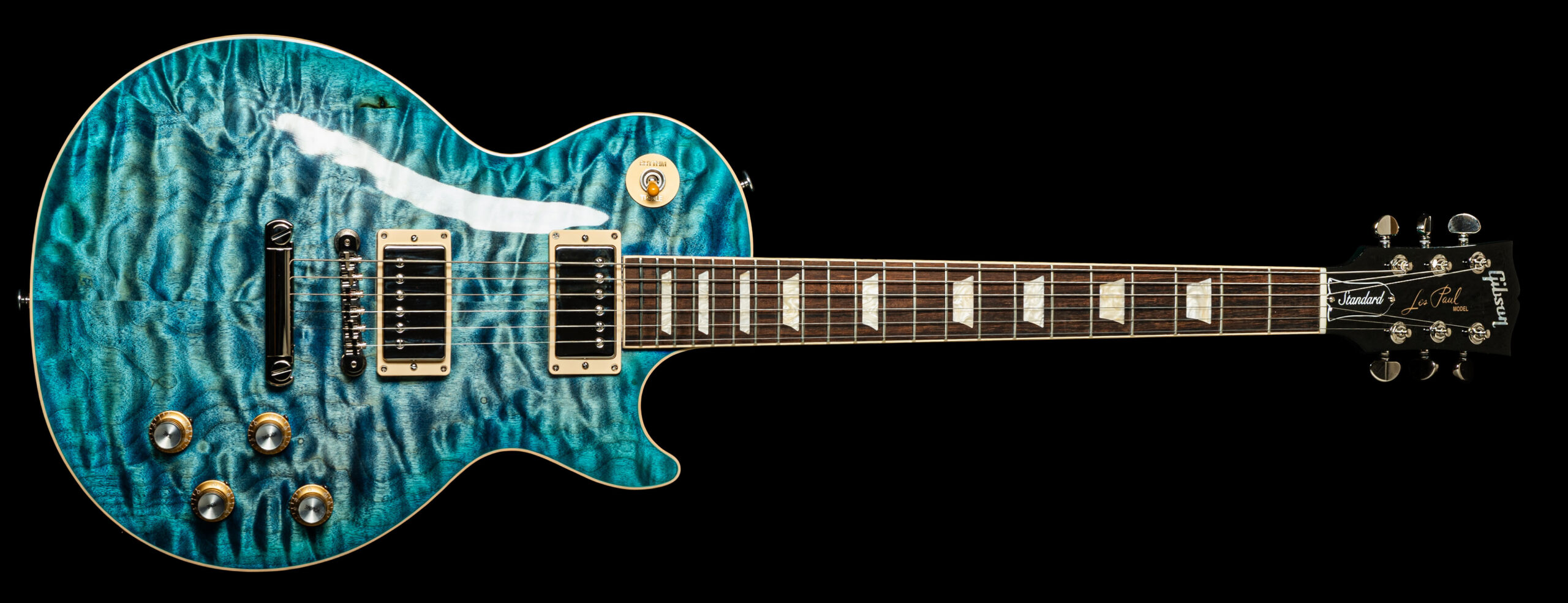 Gibson Les Paul Standard 60's Exclusive AAA Top Ocean Water Perimeter