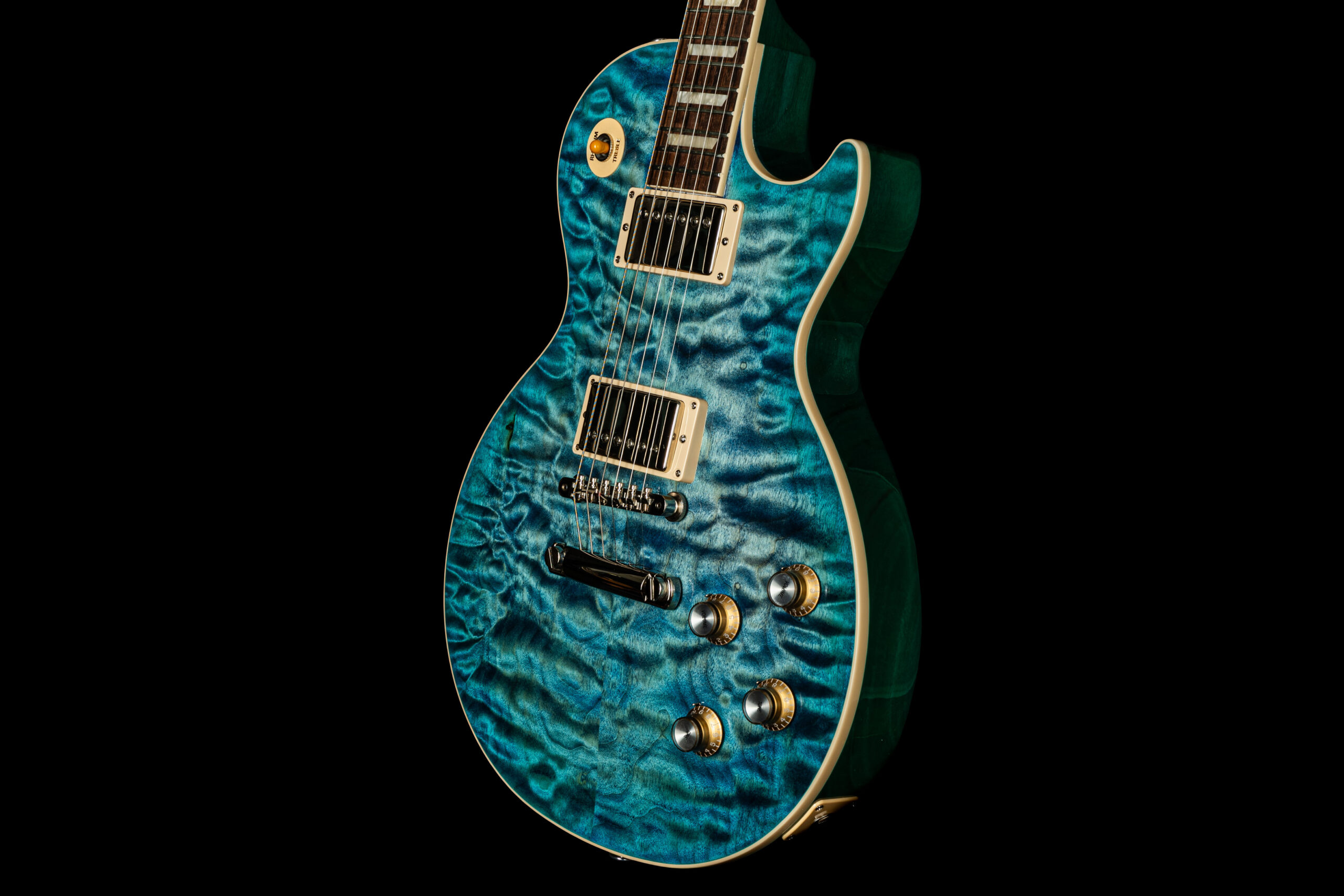 Gibson Les Paul Standard 60's Exclusive AAA Top Ocean Water Perimeter – Bild 4