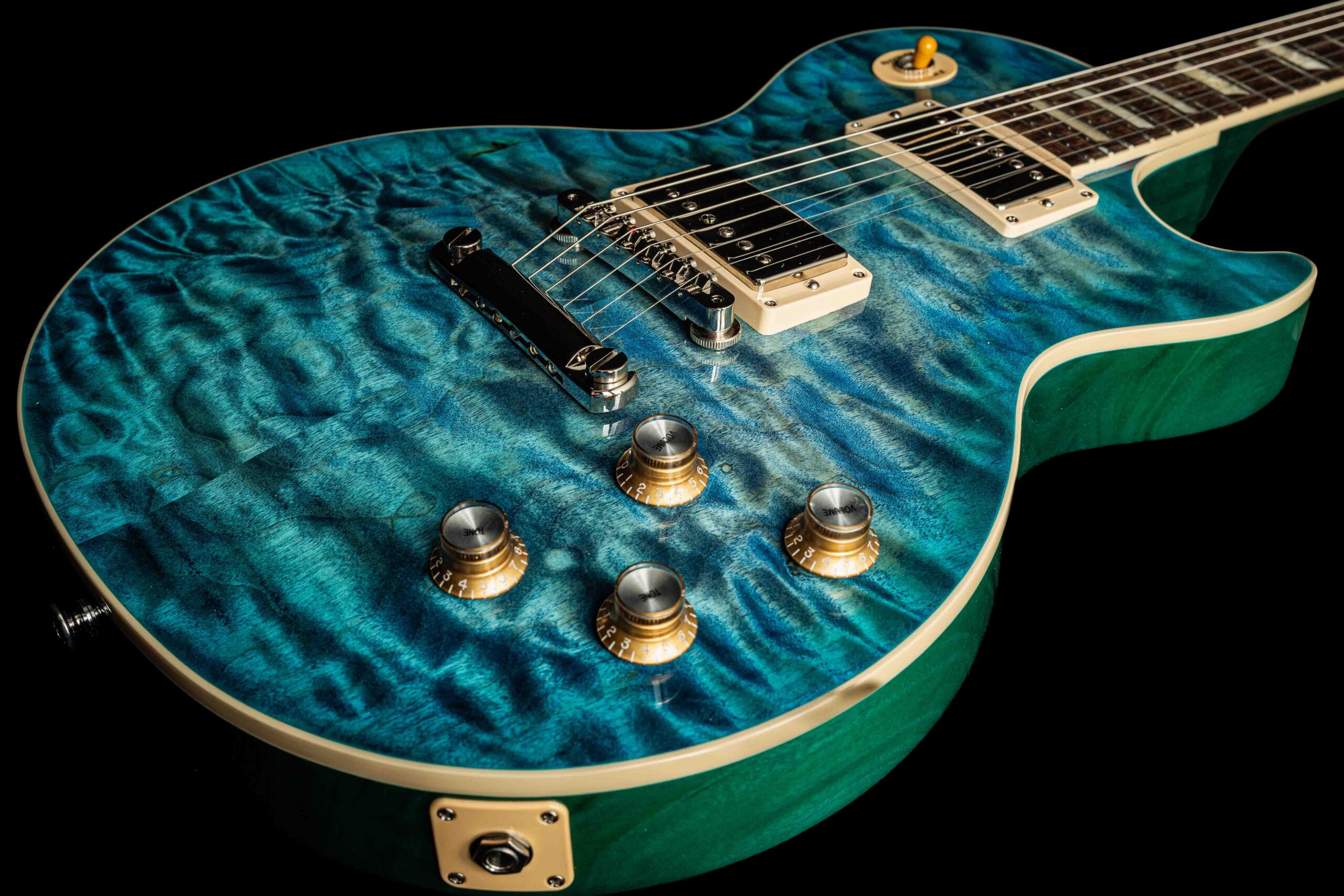 Gibson Les Paul Standard 60's Exclusive AAA Top Ocean Water Perimeter – Bild 6