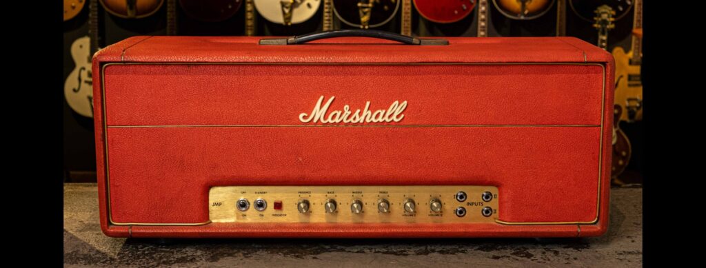 Marshall 1992 JMP 100 Super Bass Red Tolex 1974